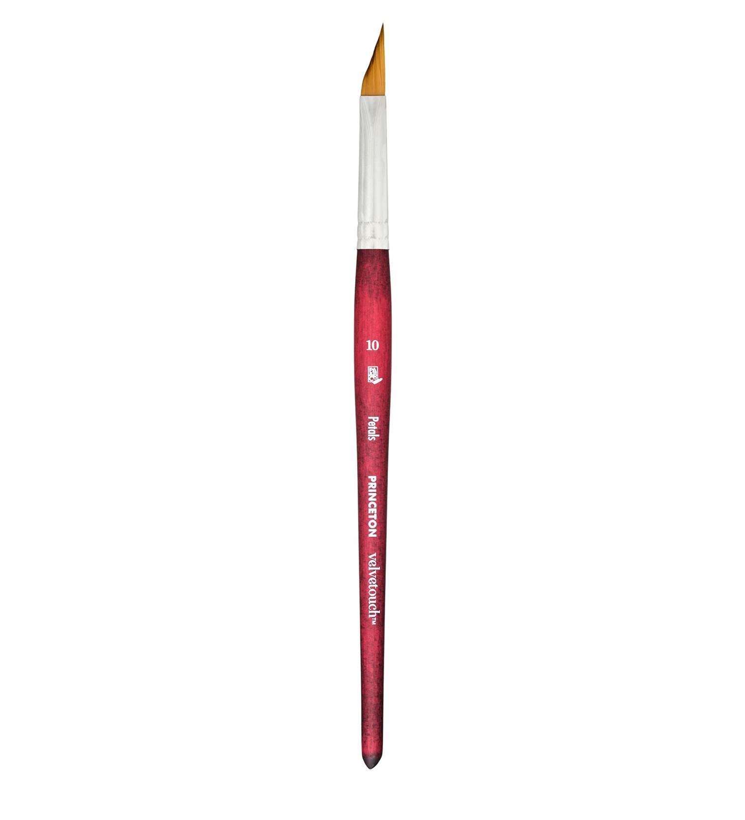 Princeton Velvetouch 3950 Paint Brush - Petal 10 for Acrylic, Oil, and Watercolor - Buy Online on SooperMarket.com