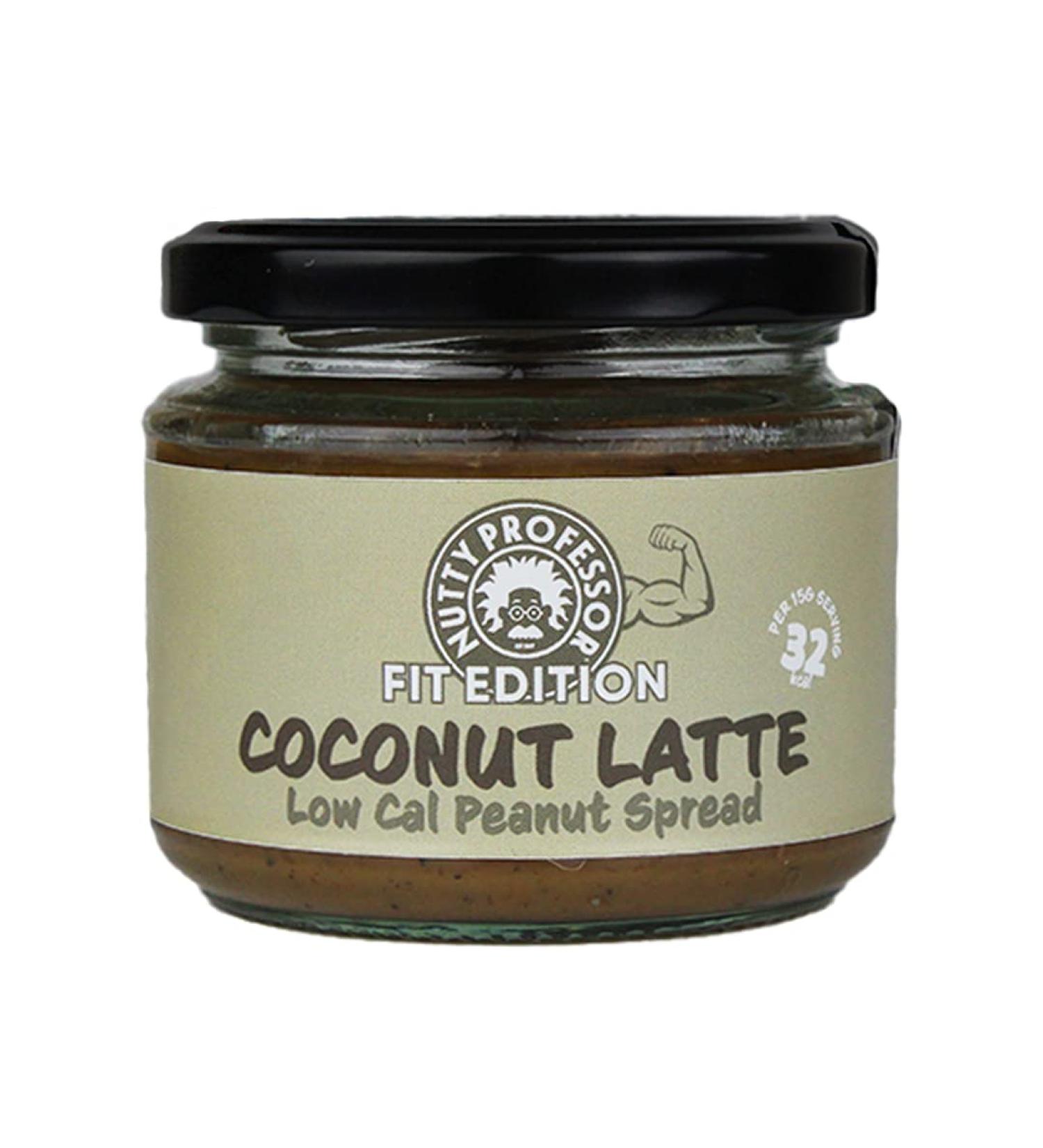Nutty Professor Fit - Low Calorie Coconut Latte Peanut Spread