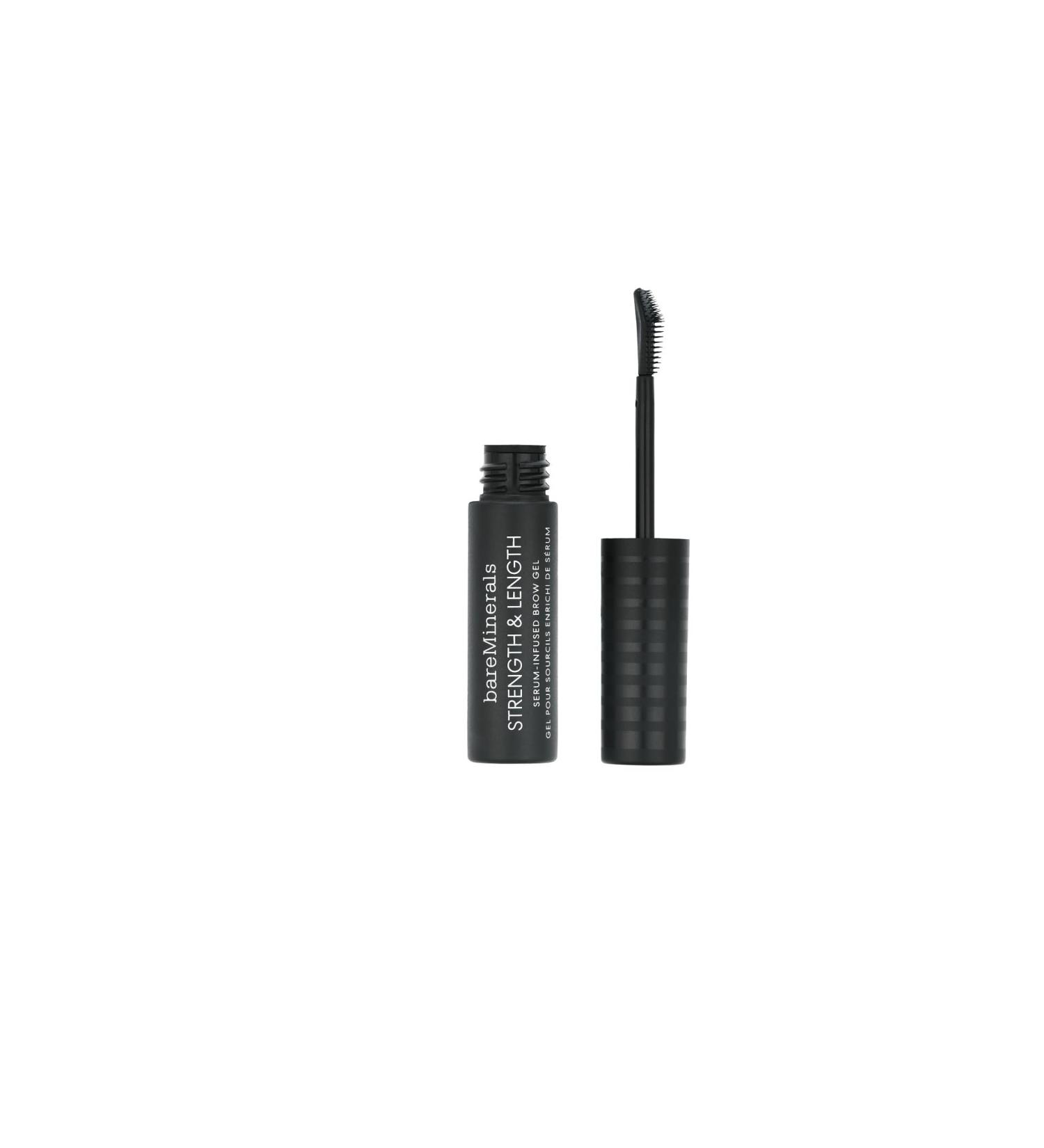 bareMinerals Strength & Length Serum-Infused Brow Gel | Vegan Eyebrow Gel for Tints Shapes & Defines | International Shipping Available - Buy Online on SooperMarket.com