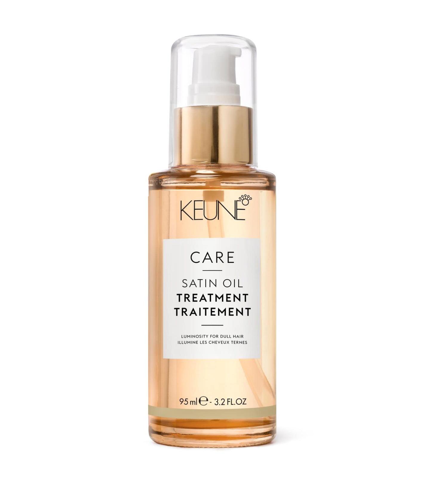 KEUNE CARE Satin Oil Treatment - 3.2 Oz | Nourishing Hair Oil for Smooth & Shiny Hair - Buy Online on SooperMarket.com