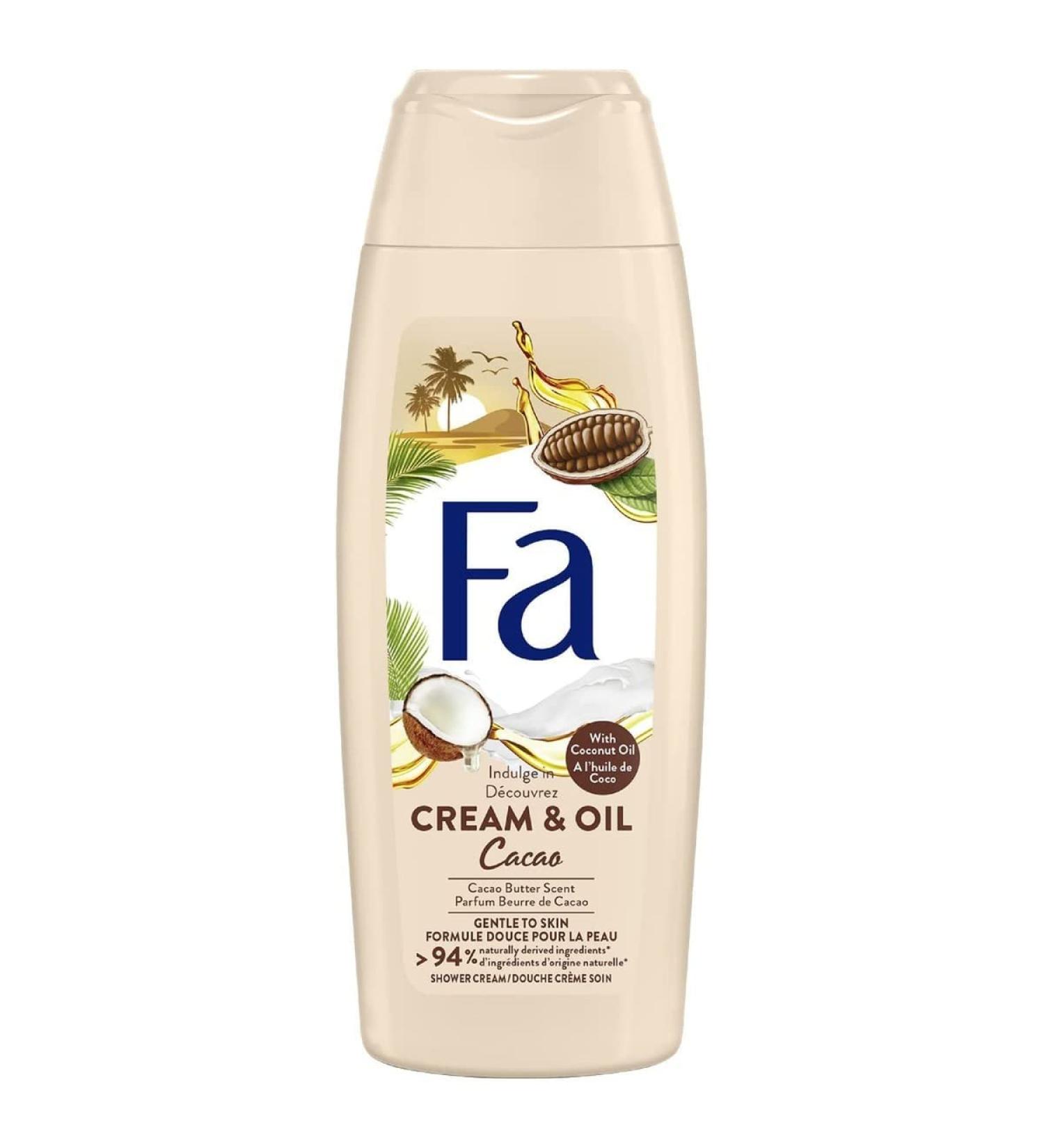 Fa Body Wash Coconut Oil and Cocoa Butter Fragrance 250 ml - Buy Online on SooperMarket.com