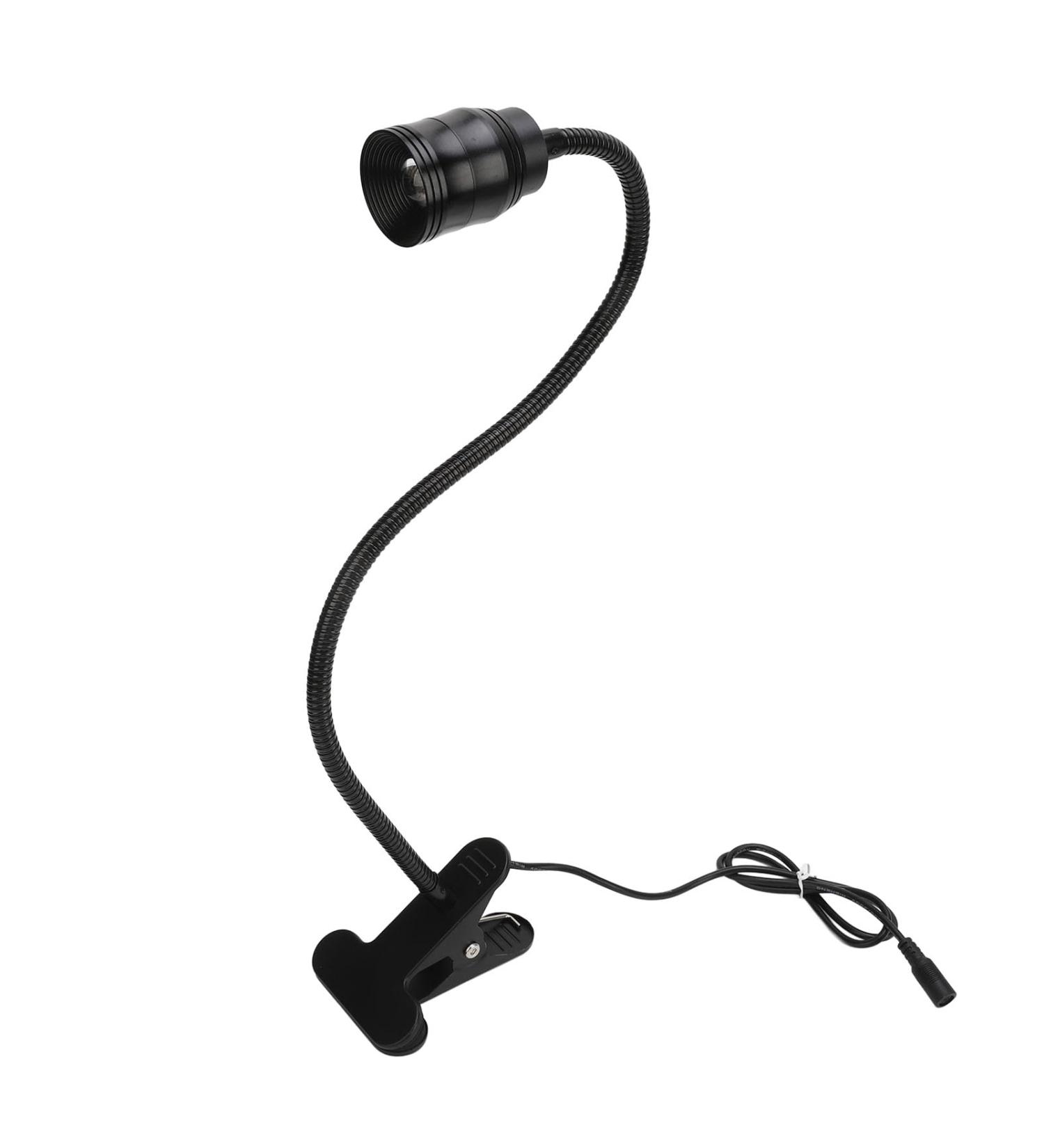 Eyelash Extensions UV Lamp - Gooseneck Clip-On Curing Light with Foot Pedal Control | International Shipping Available - Buy Online on SooperMarket.com