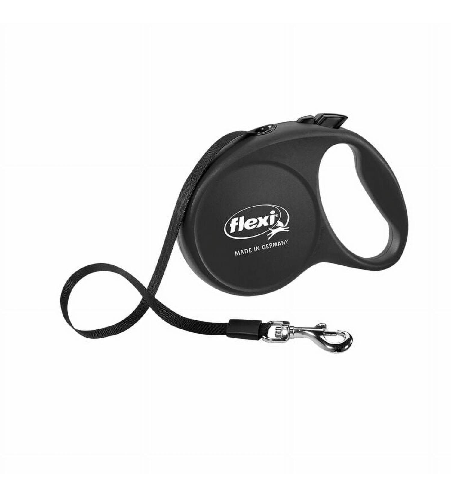 Flexi Fun Hundeleine einziehbar groß Schwarz Schwarz L