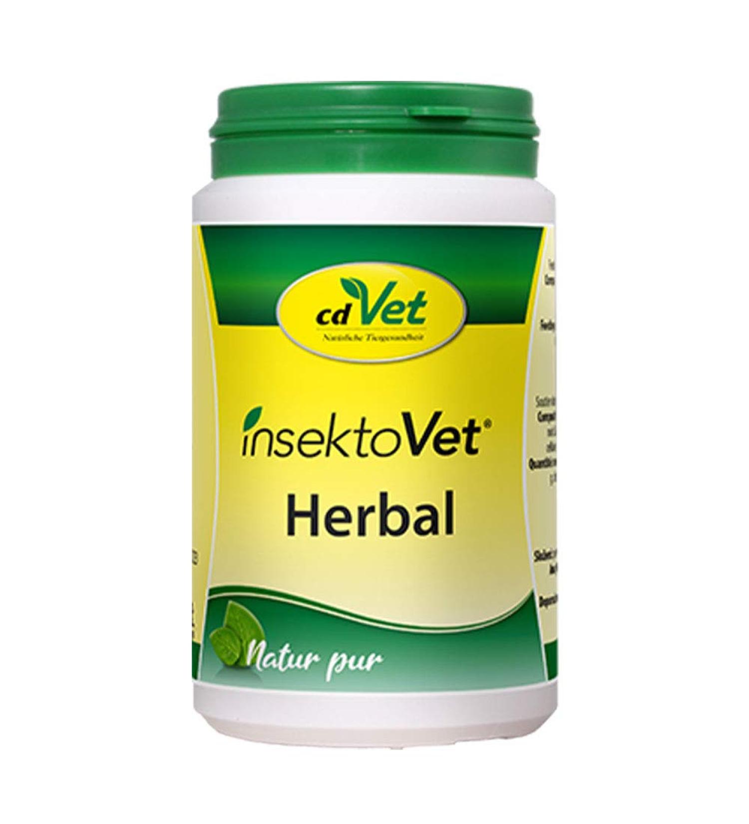 CDVet Insectovet Herbal 100g - Natural Nutritional Supplement for Dogs | Boost Skin Health with Vitamins & Minerals - Buy Online on SooperMarket.com