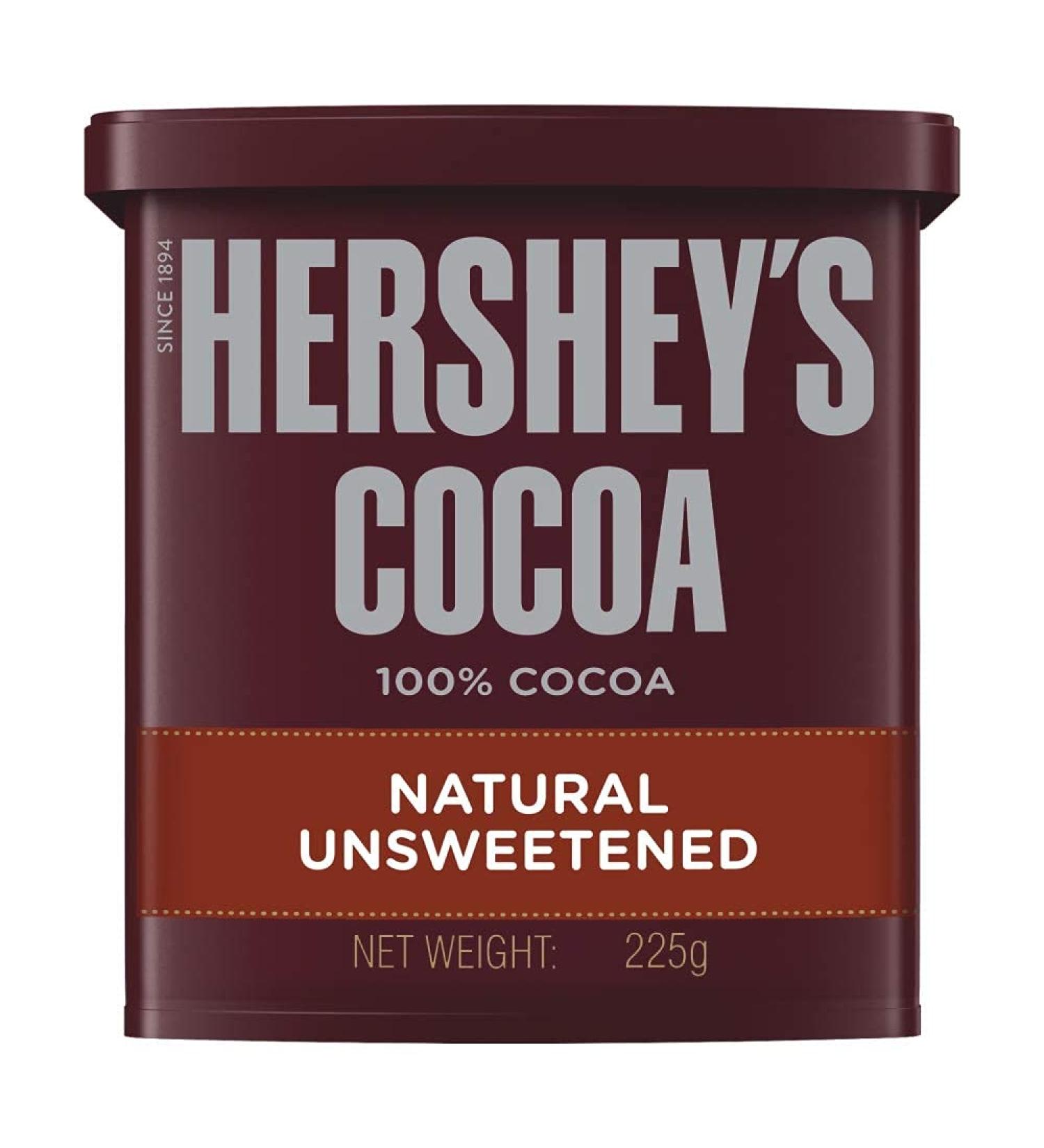 HERSHE Delicious Cocoa - Natural Unsweetened 225 G - Buy Online on SooperMarket.com