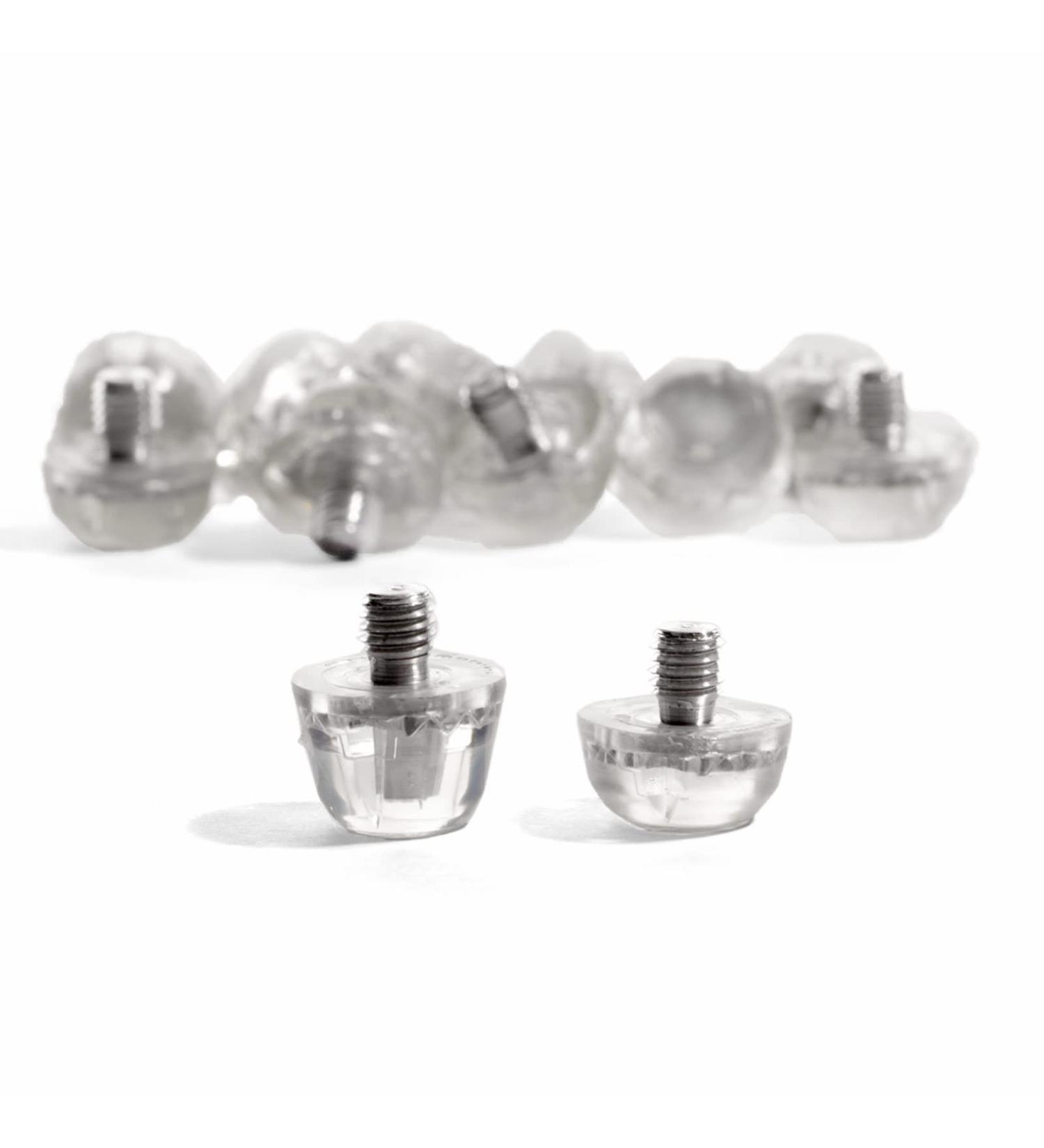 STUDIAMONDS Rubber Football Studs - 12X Standard Thread TPU Clear Studs + 2X Wrench for Enhanced Performance - Buy Online on SooperMarket.com