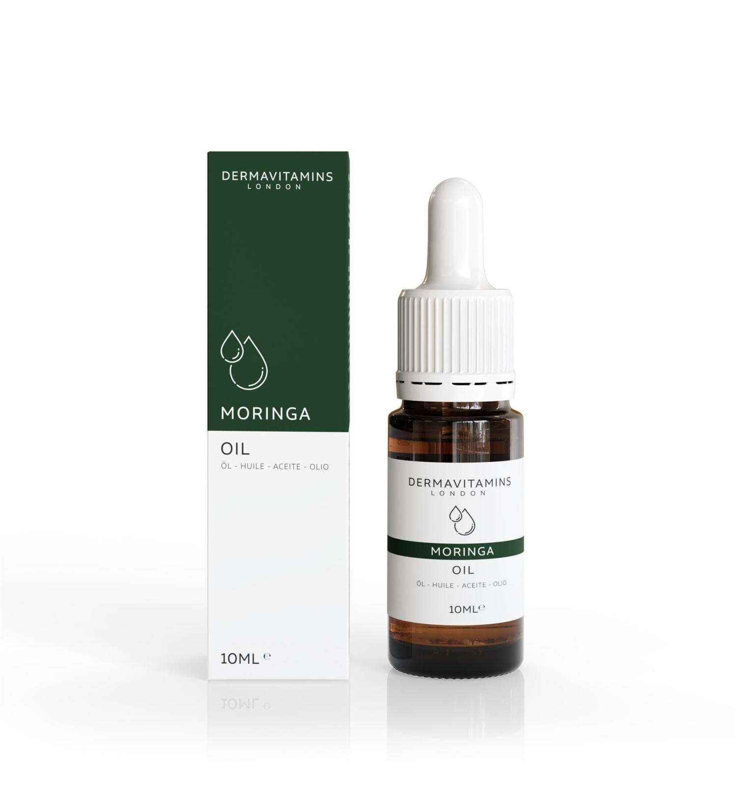 Dermavitamins 100% Pure Moringa Oil - 10ml | Natural Skincare Solution - Buy Online on SooperMarket.com