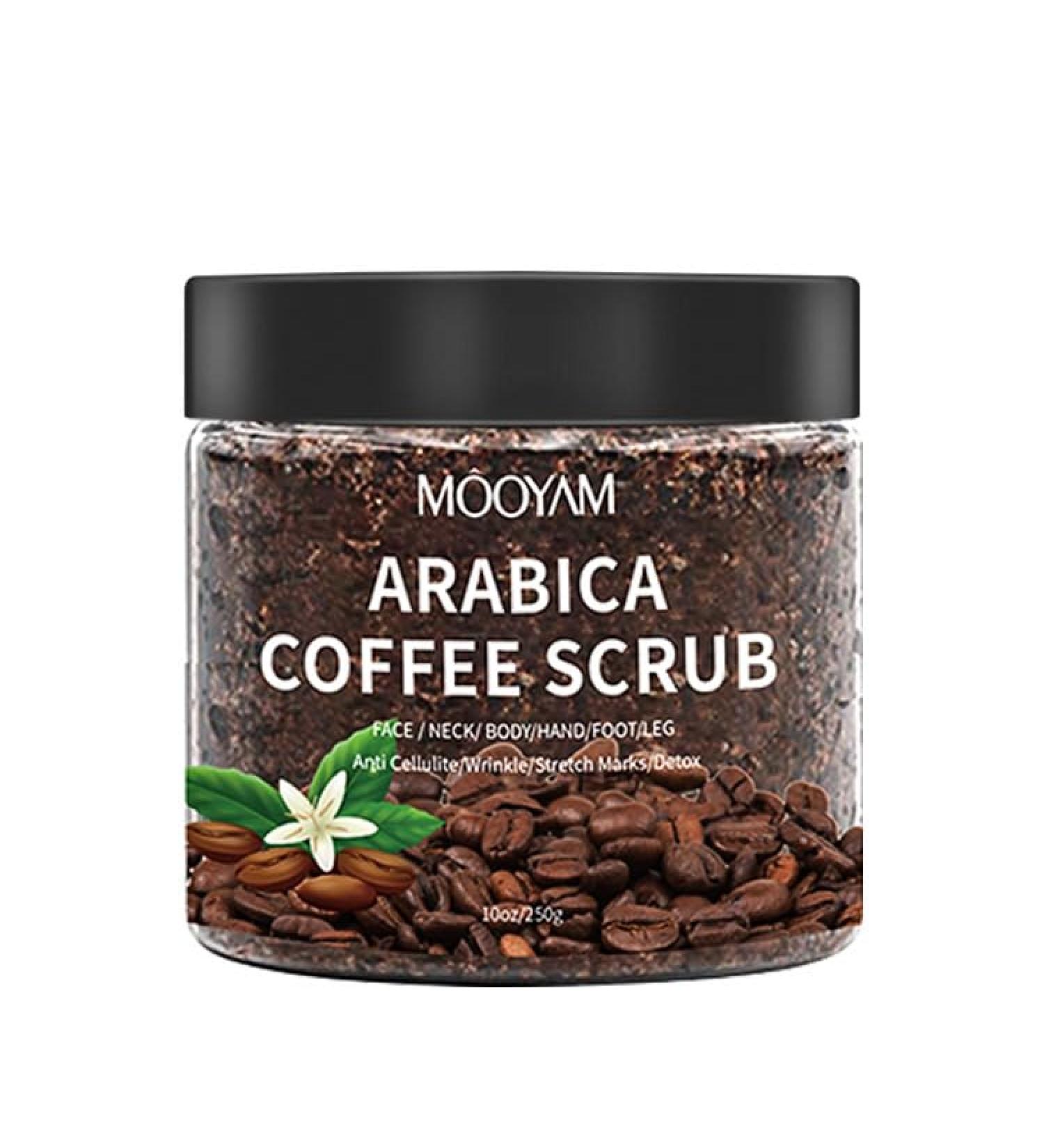 Coconut Coffee Scrub & Wash Exfoliator Body Coffee Scrub Body Exfoliator Scrub Exfoliating Body Scrub Exfoliating Softening & Nourishing All Skin Types-250g - Buy Online on SooperMarket.com