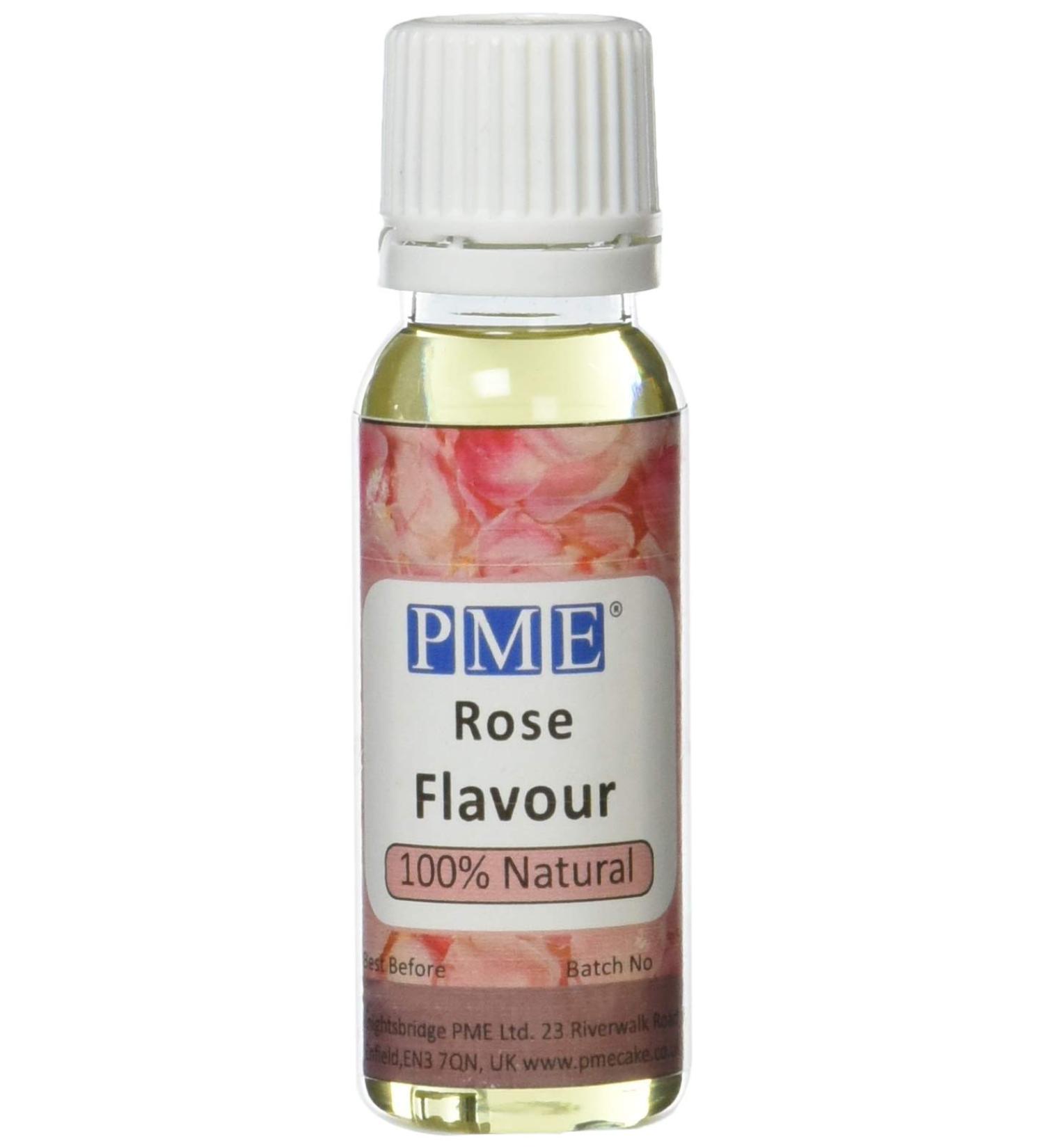 PME 100% Natural Rose Aroma - Premium 25ml Essential Oil for Baking & Aromatherapy - Buy Online on SooperMarket.com