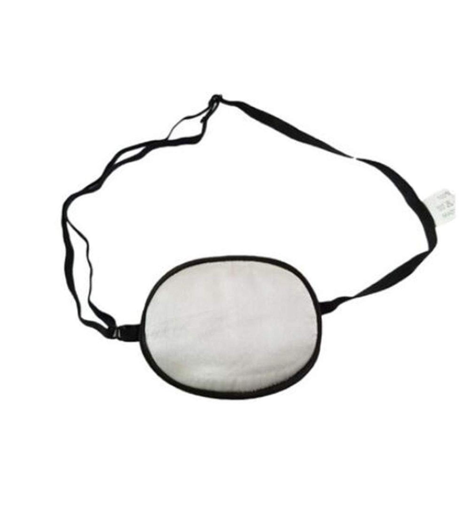 Shop Adjustable Strabismus Silk Eye Patch for Adults & Kids Breathable Lazy Eye Mask in Silver Gray - Buy Online on SooperMarket.com