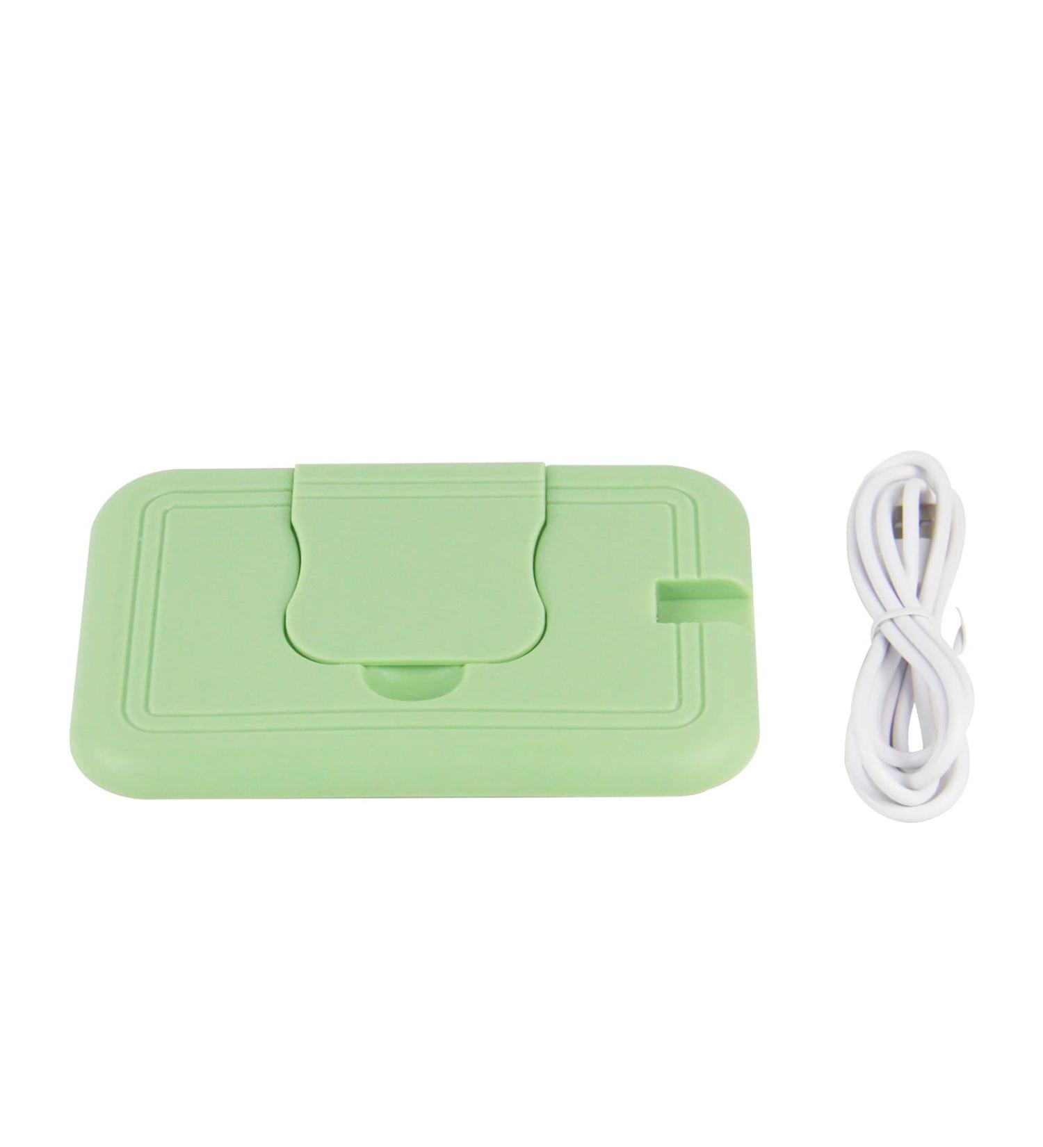 Baby Wipes Heater and Dispenser - Thermostatic Comfort in Green | Wipes Warmer for Baby Wipes - Buy Online on SooperMarket.com