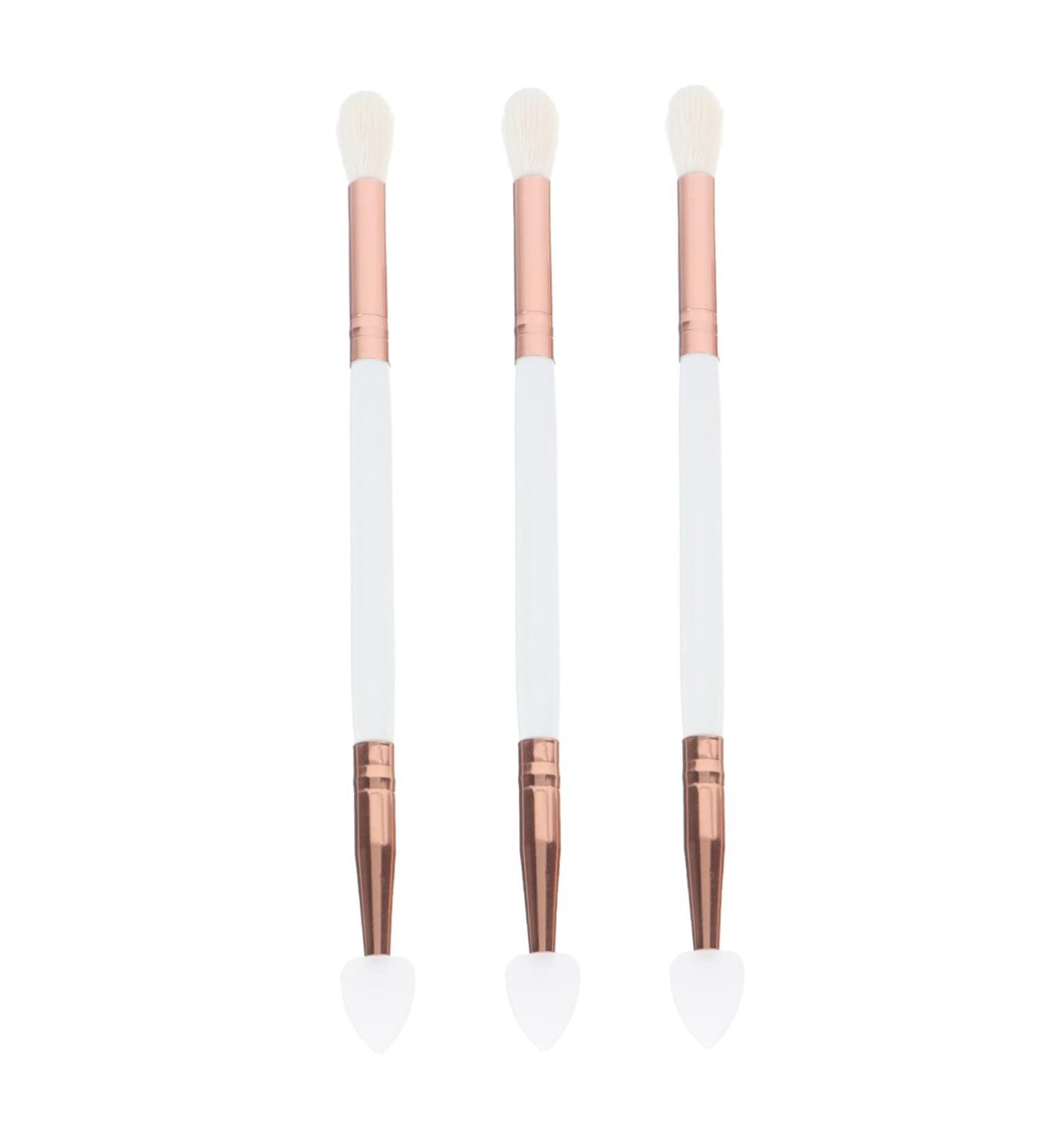 WOONEKY 3pcs Eye Shadow Brush Makeup Eyeshadow Portable Eye Brushes Eyeshadow Makeup Applicator Nylon - Buy Online on SooperMarket.com