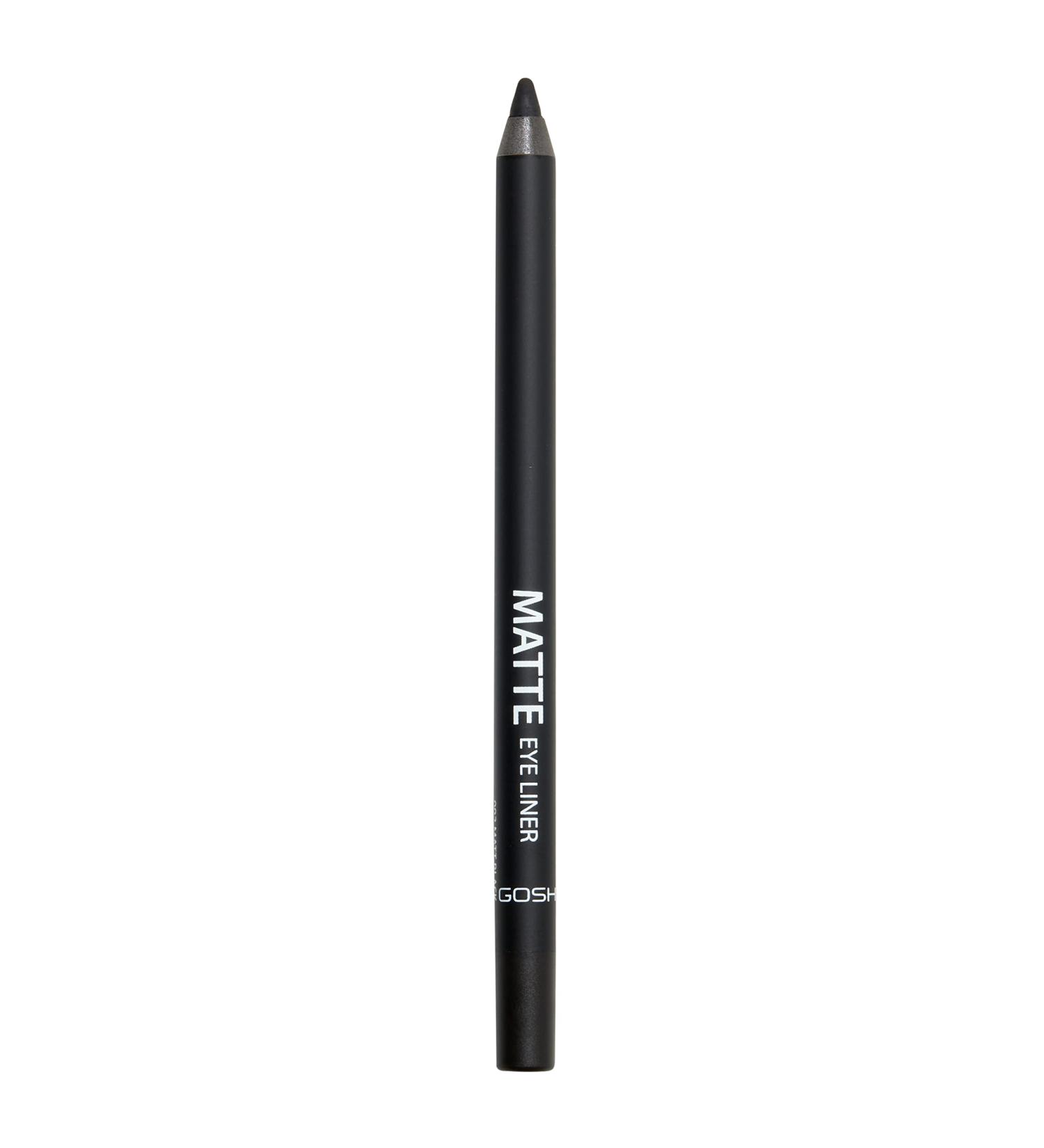 Gosh Matte Eyeliner in Intense Black | Creamy Soft Texture | High Opacity for Smokey Eyes | Vegan & Perfume-Free - 1 Piece - Buy Online on SooperMarket.com