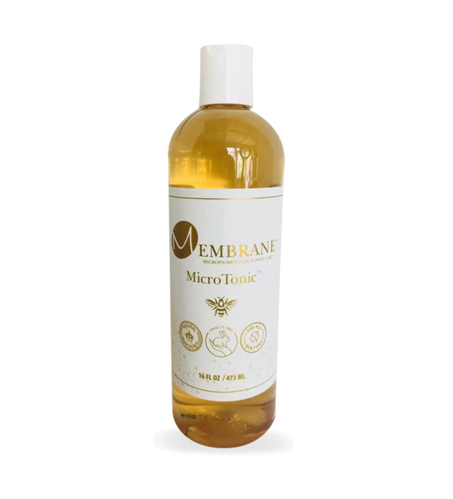Membrane MicroTonic Skin Toner - Micropigmentation & Microblading Aftercare | Safe & Natural Tattoo Scar Repair - Buy Online on SooperMarket.com