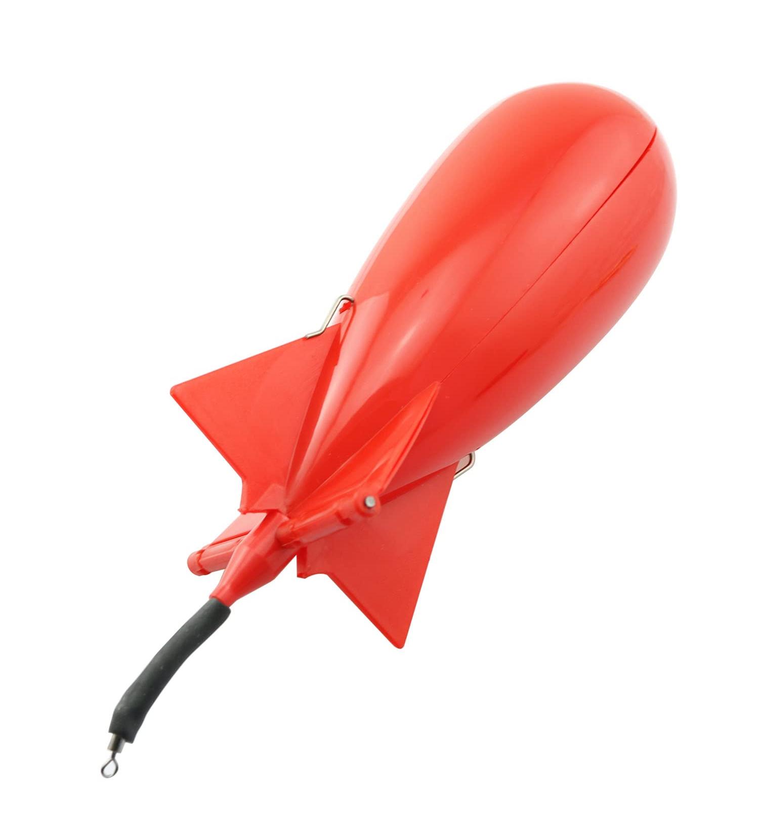 Youliang Rocket Fish Feeder - Coarse Carp Fishing Tackle | Float Bait Holder Maker | Carp Pellet Red Bomb Bait - Buy Online on SooperMarket.com