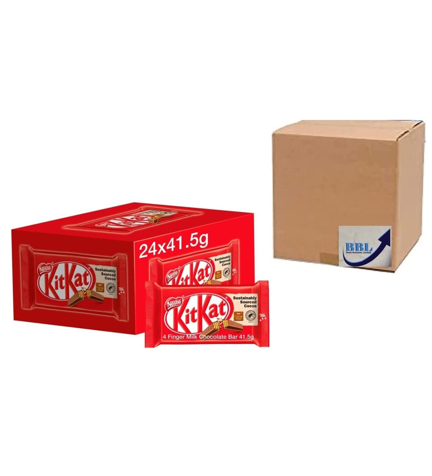 Full Box Of Kit Kat 4F 24 X 41.5g - Buy Online on SooperMarket.com