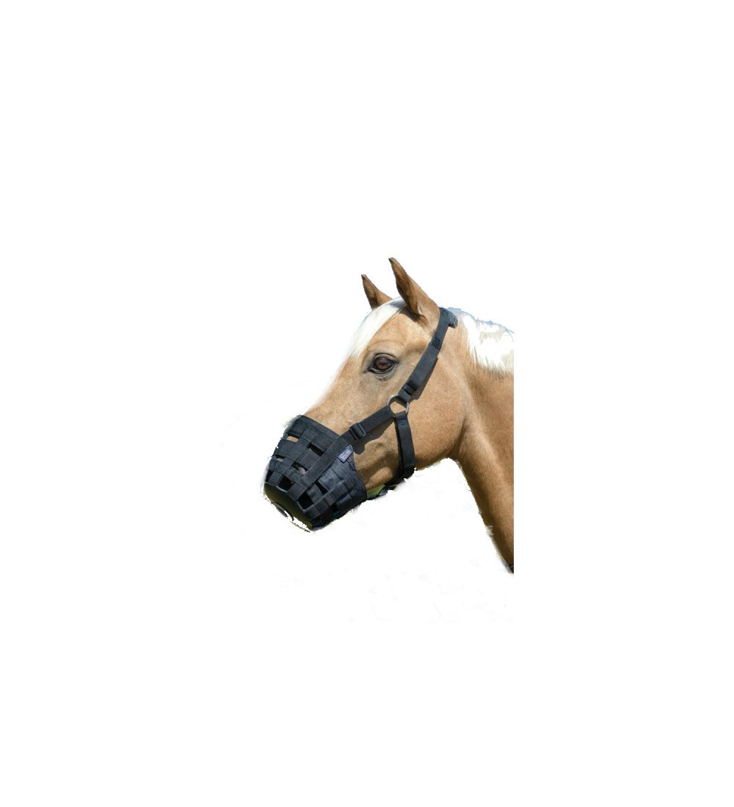 Shires Nylon Grazing Muzzle - Size:Full Color:Black