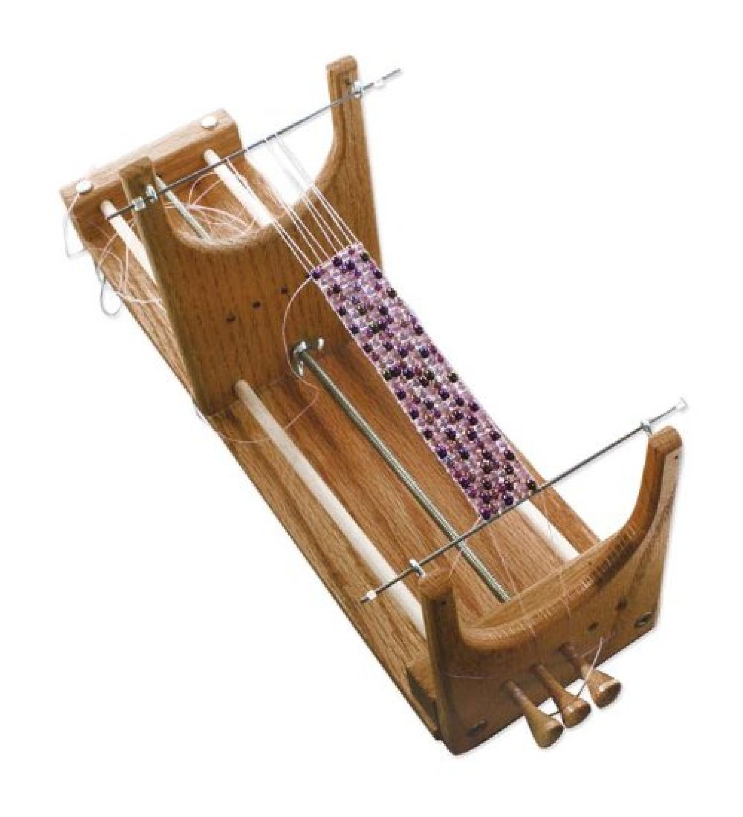 1 X Ricks Beading Loom Kit - The Only Loom with Two Warp Threads to Deal with When Your Project Is Complete