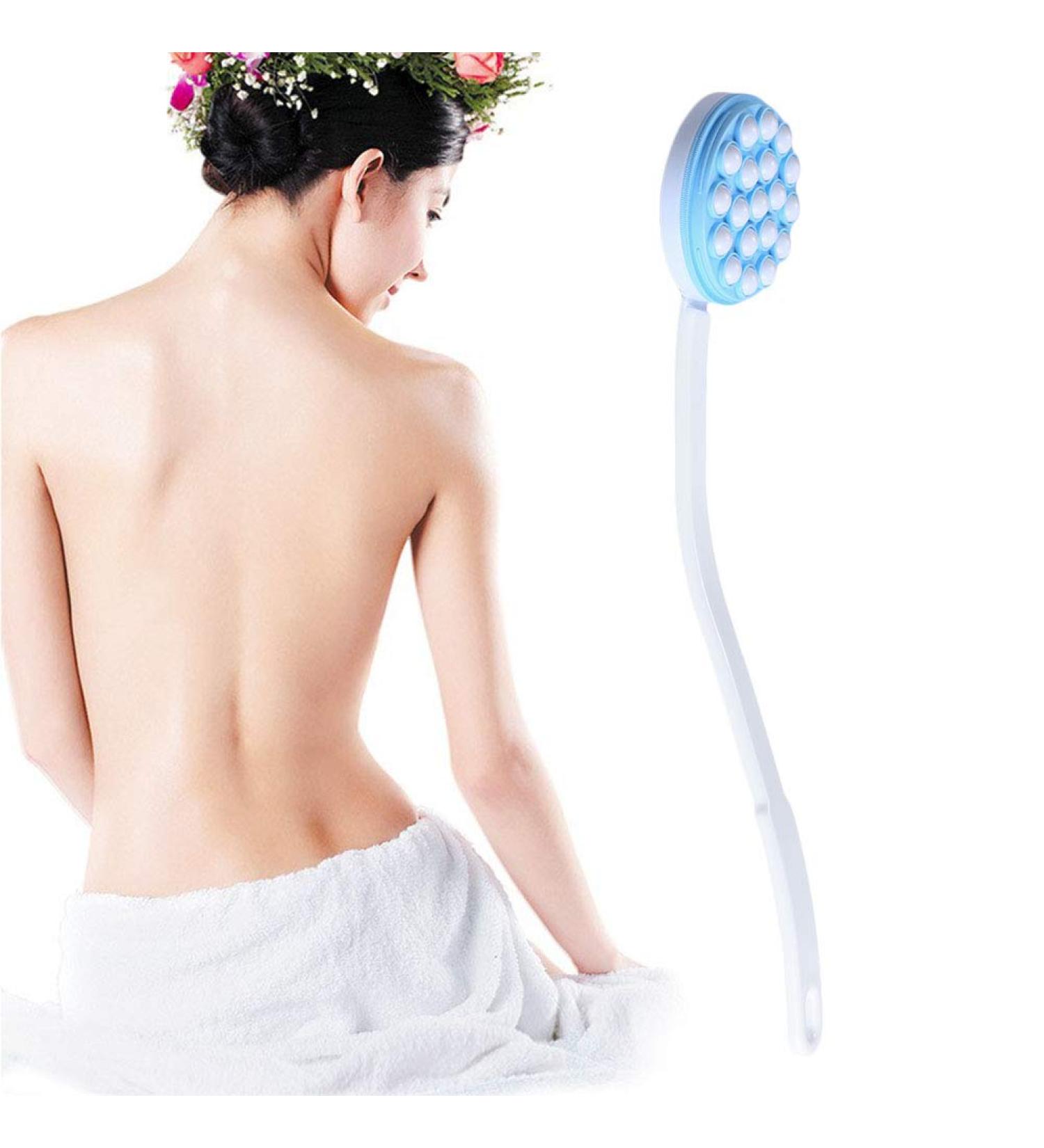Surenhap Massager Back Brush - Best Shower Cleaning Scrubber for Back Creams & Lotions | International Shipping Available - Buy Online on SooperMarket.com