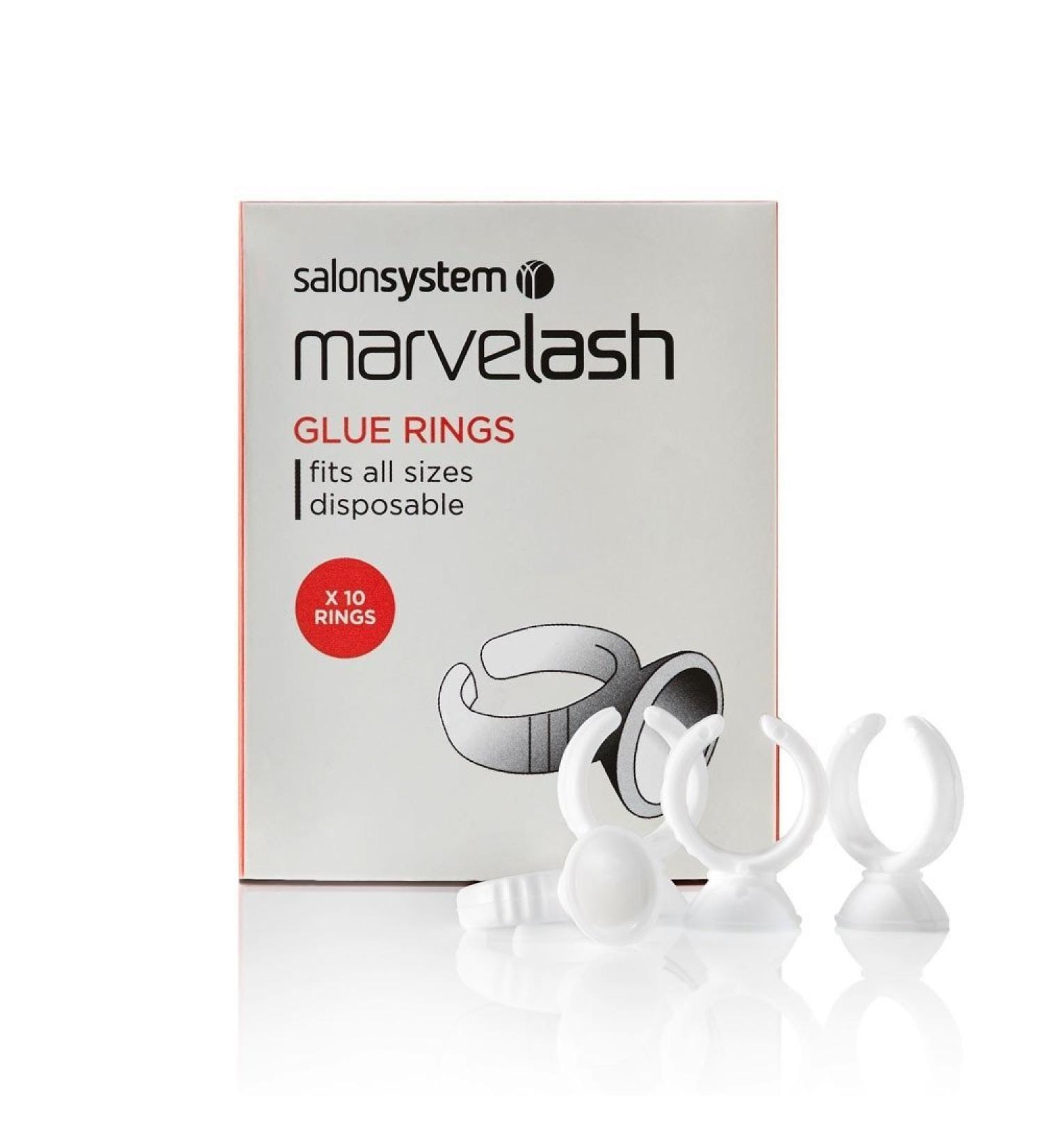 salonsystem Marvelash Glue Ring Cup Holder 10 Disposable Cups