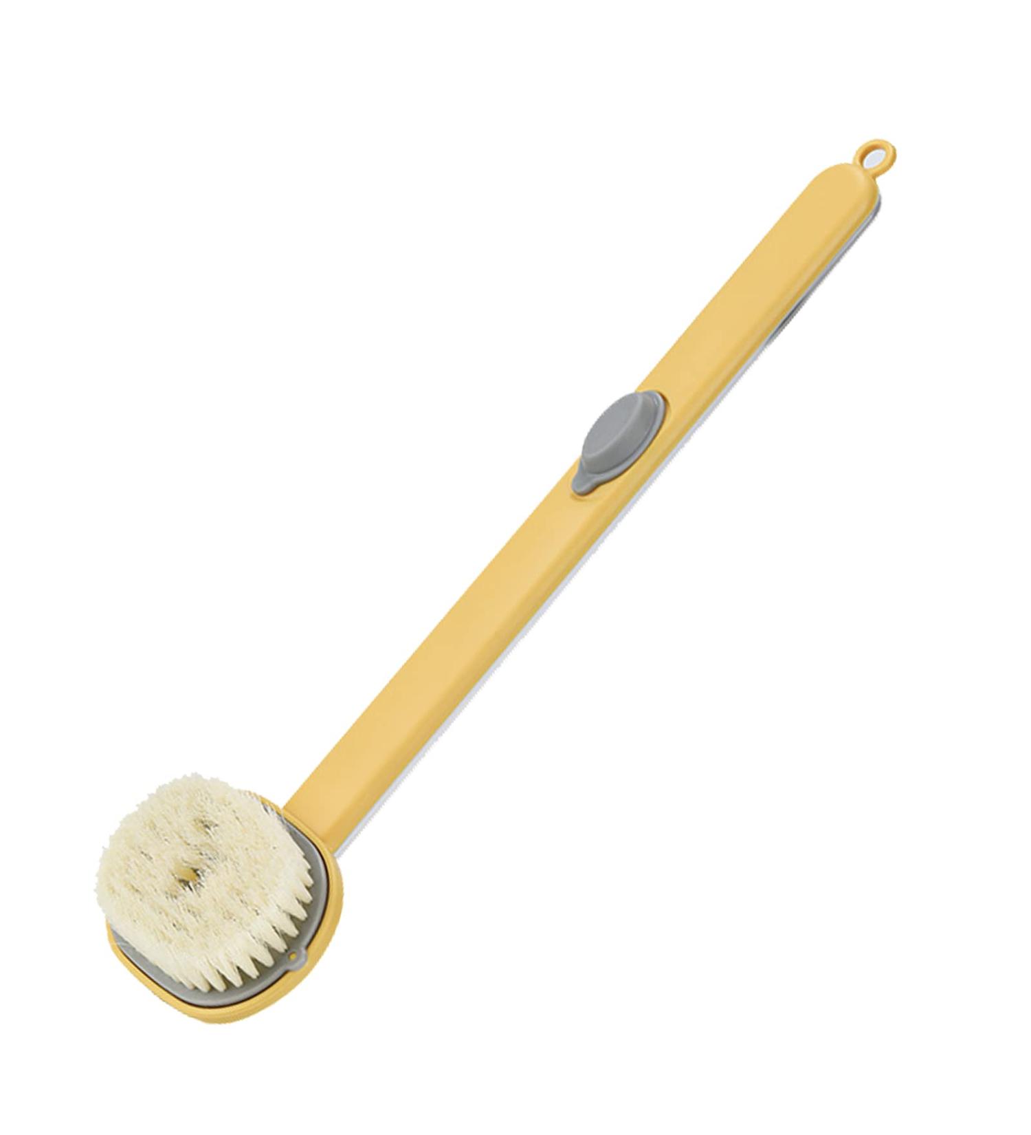Long Handle Back Brush for Shower | Back Scrubber for Elderly, Disabled, Pregnant Women - Exfoliation & Skin Health - Buy Online on SooperMarket.com