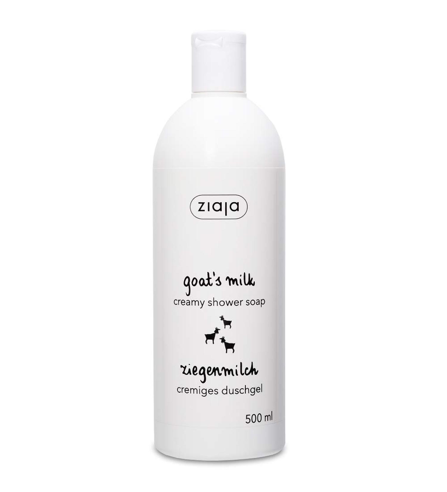 ZIAJA Goat's Milk Creamy Shower Gel 1 Pack (1 x 500 ml)