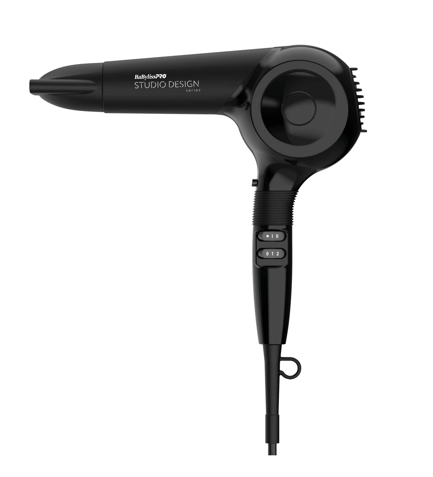 BaBylissPRO Studio Design Series 1875 Watt Hair Dryer - Professional Styling Appliance for All Hair Types - International Shipping Available - Buy Online on SooperMarket.com
