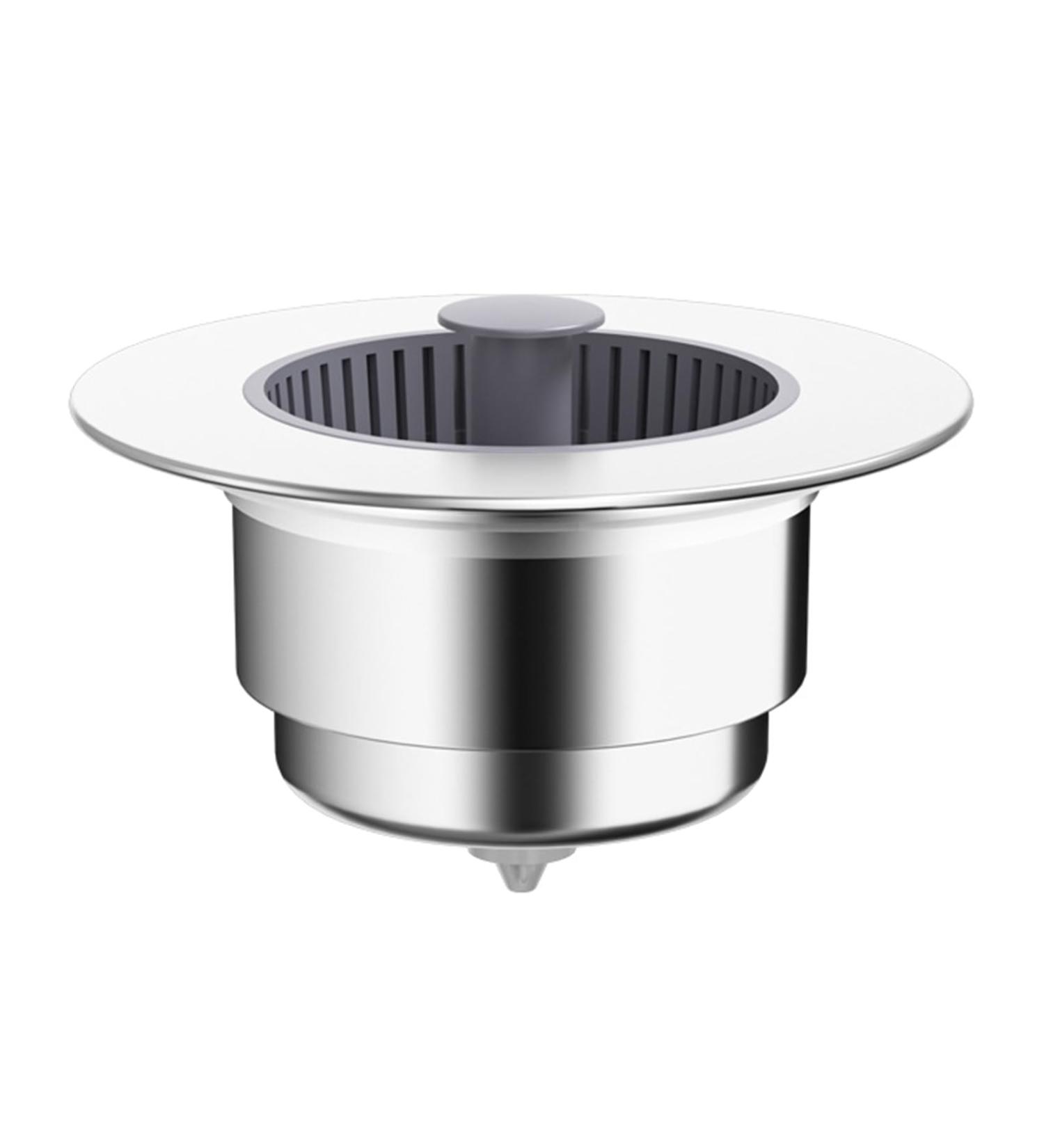 Upgraded Sink Filter Bathroom Shower Hair Filter Catch Drain Cover Kitchen Sink Plug Strainer Hole Easy Waste Disposal Sink Size Basket - Buy Online on SooperMarket.com
