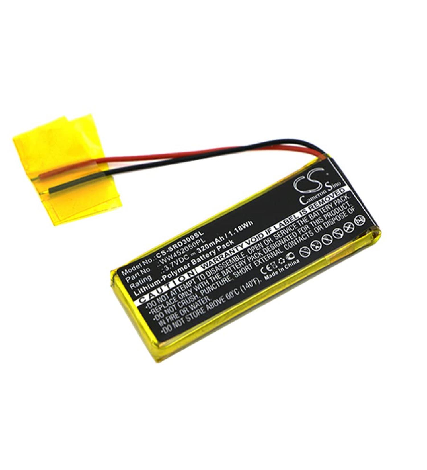 320mAh Replacement Battery for Cardo WW452050PL_C Q1/Q3 - Buy Internationally Online - Buy Online on SooperMarket.com