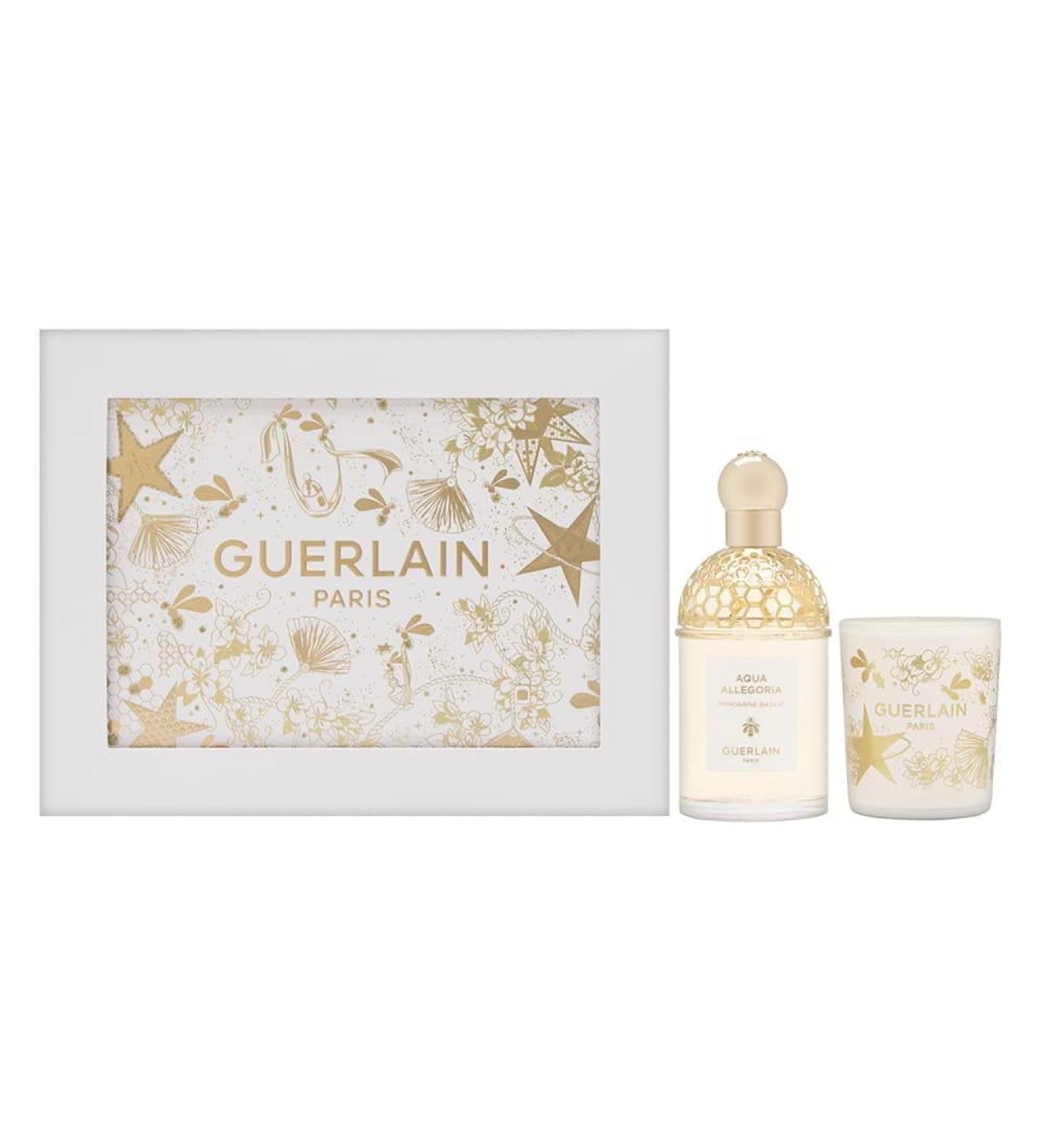 Aqua Allegoria Mandarine Basilic by Guerlain for Women 2 Piece Set Includes: 4.2 oz Eau de Toilette Spray + 2.6 oz Scented Candle