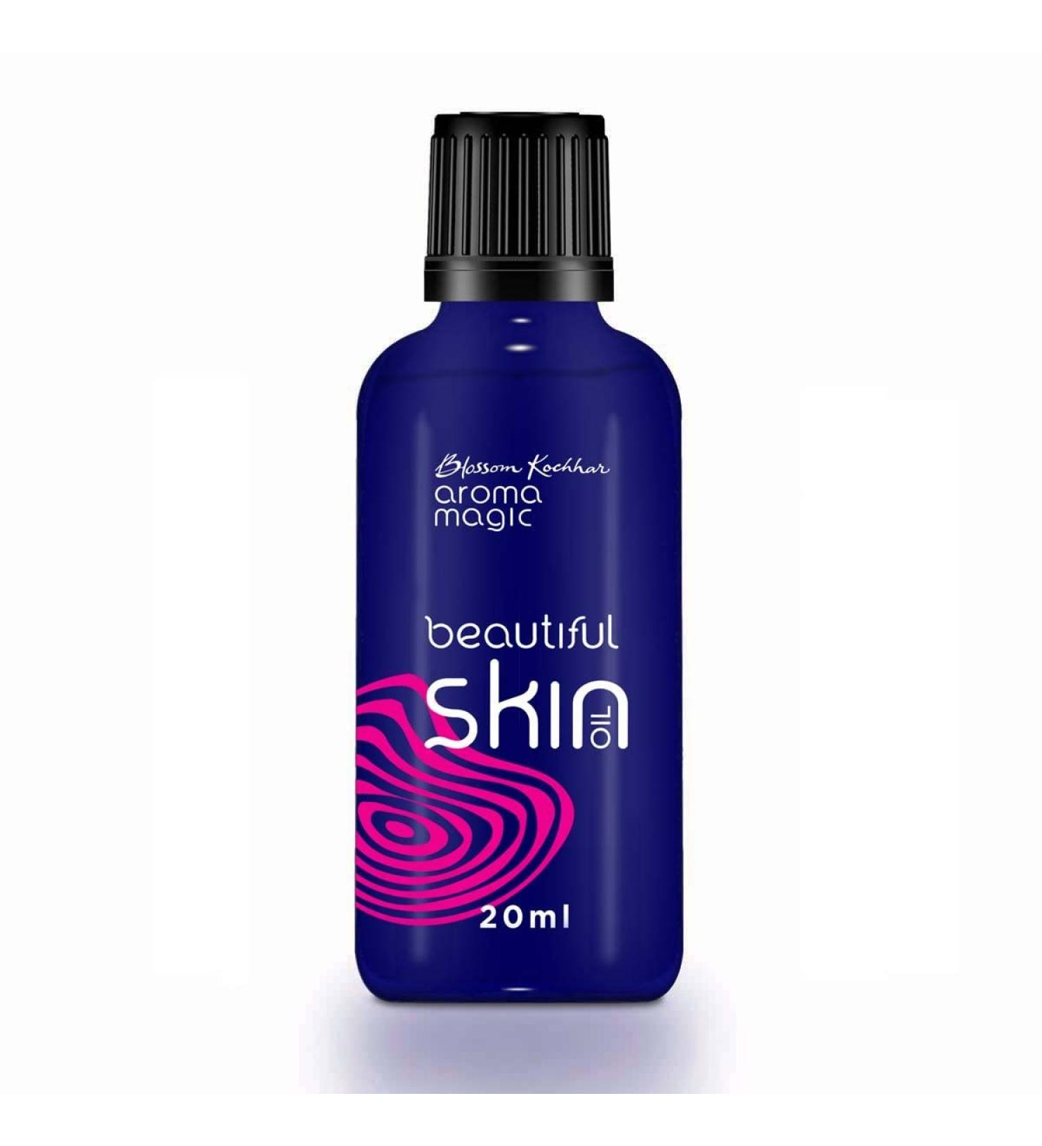 Aroma Magic Beautiful Skin Oil for Radiant Glow | with Apricot & Argan Kernel Face Oil | Natural Facial Moisturizer for Anti Aging & Fine Lines | 0.68 Fl oz (20ml)