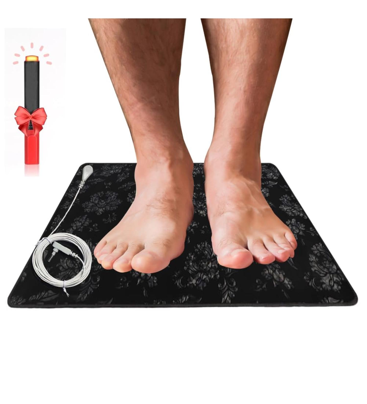 Grounding Mat for Sleeping Grounding Pad Upgraded Material and Pattern for Health Improvement Pain Stress Inflammation Relief Grounding Mat for Foot Bed (15.7" 23.6" Pen) - Buy Online on SooperMarket.com