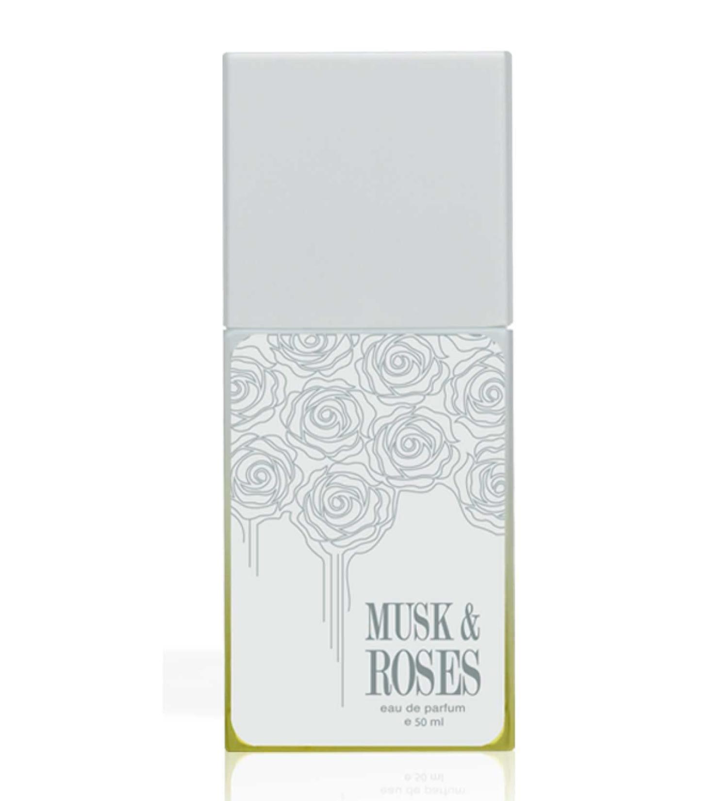 AHMED Musk & Roses 50mL Sensual Perfume for Women and Men with Sandalwood Oud Cedar Base blended with a Fresh Fruity Top by Al Maghribi Arabian Oud - Buy Online on SooperMarket.com