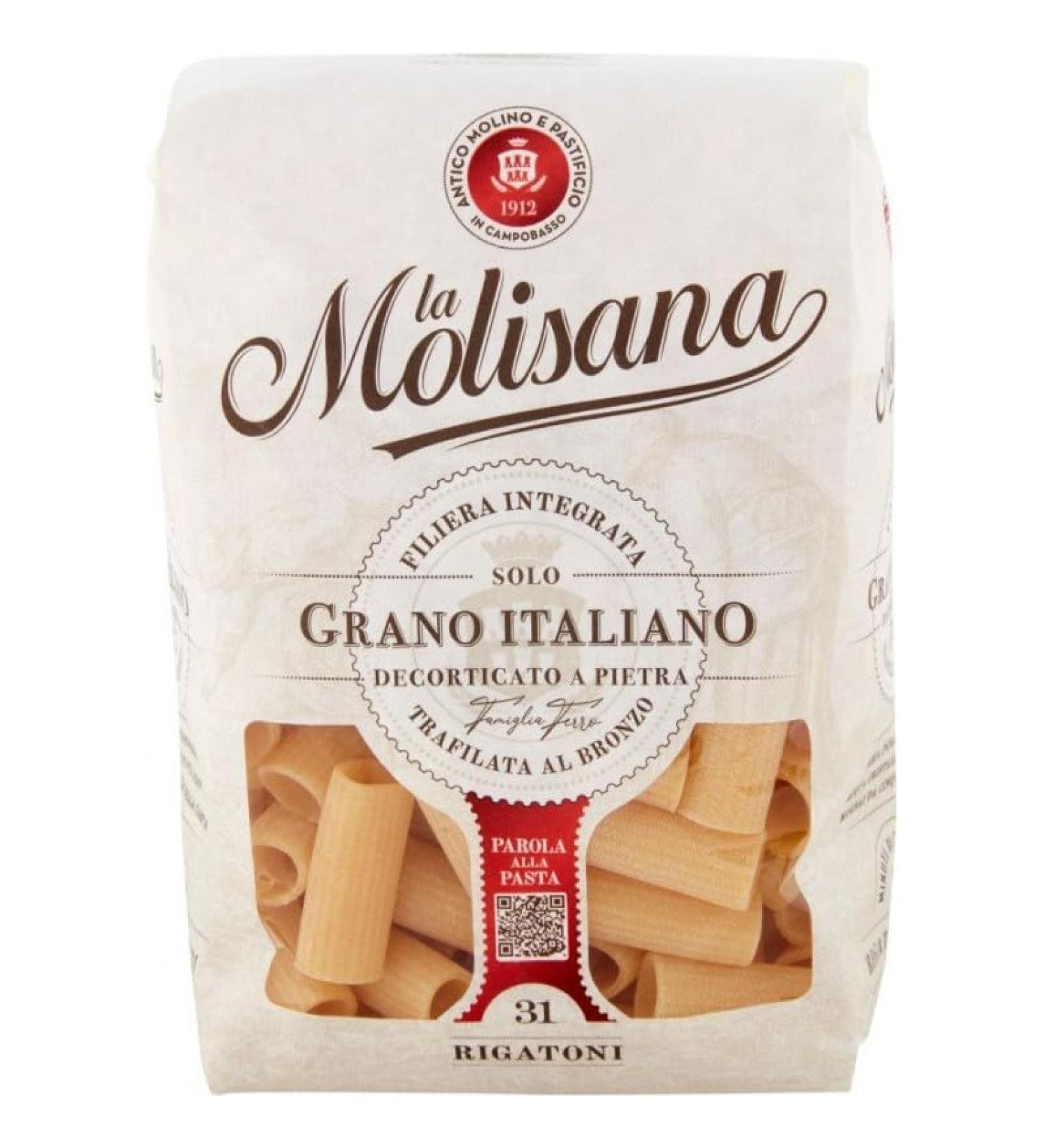 5X La Molisana Striped Pens (5 Packs of 500 g) 2.5 kg - Buy Online on SooperMarket.com
