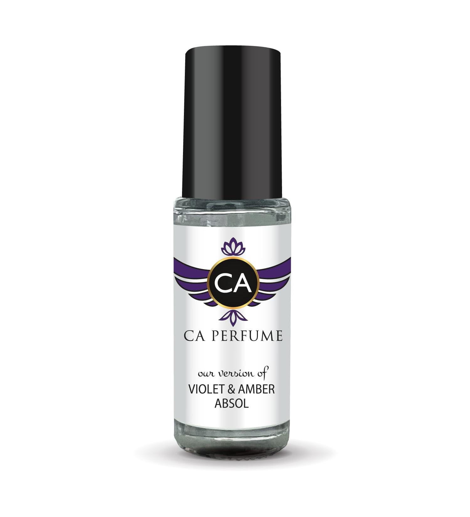 CA Perfume Impression of Jo M Violet & Amber Absol For Women & Men Replica Fragrance Body Oil Dupes Alcohol-Free Aromatherapy Sample Travel Size Concentrated Long Lasting Roll-On 0.14 Fl Oz/4ml-X1 - Buy Online on SooperMarket.com
