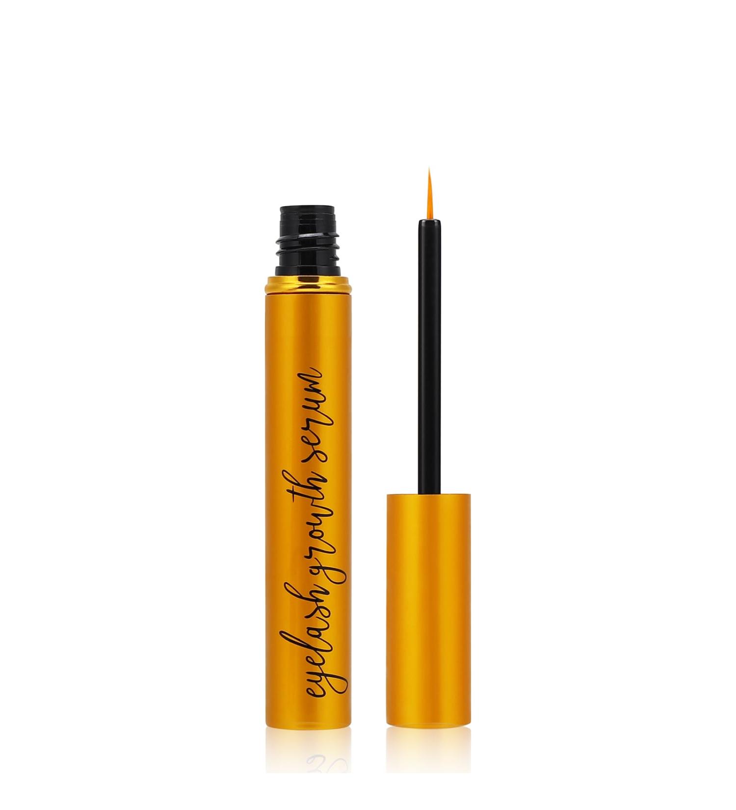 Eyelash Growth Serum - Advanced Formula for Longer Thicker Lashes | 5ML Matte & Rose Gold - Buy Online on SooperMarket.com