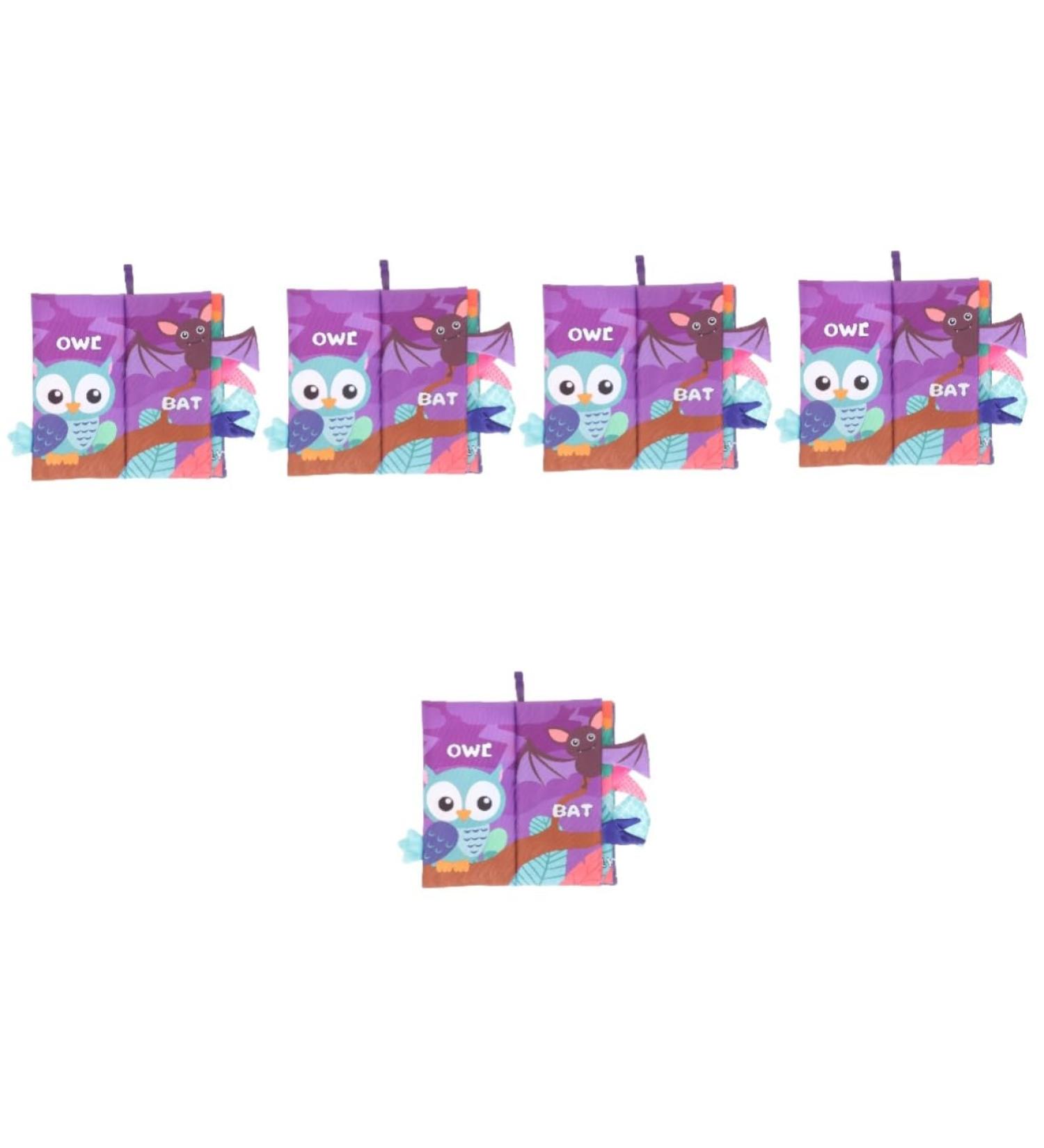 Shop Abaodam 5-Stage Fabric Book - Perfect Newborn & Toddler Educational Play Set | Ideal Birthday Gift | Soft Polyester Cloth Book - Buy Online on SooperMarket.com