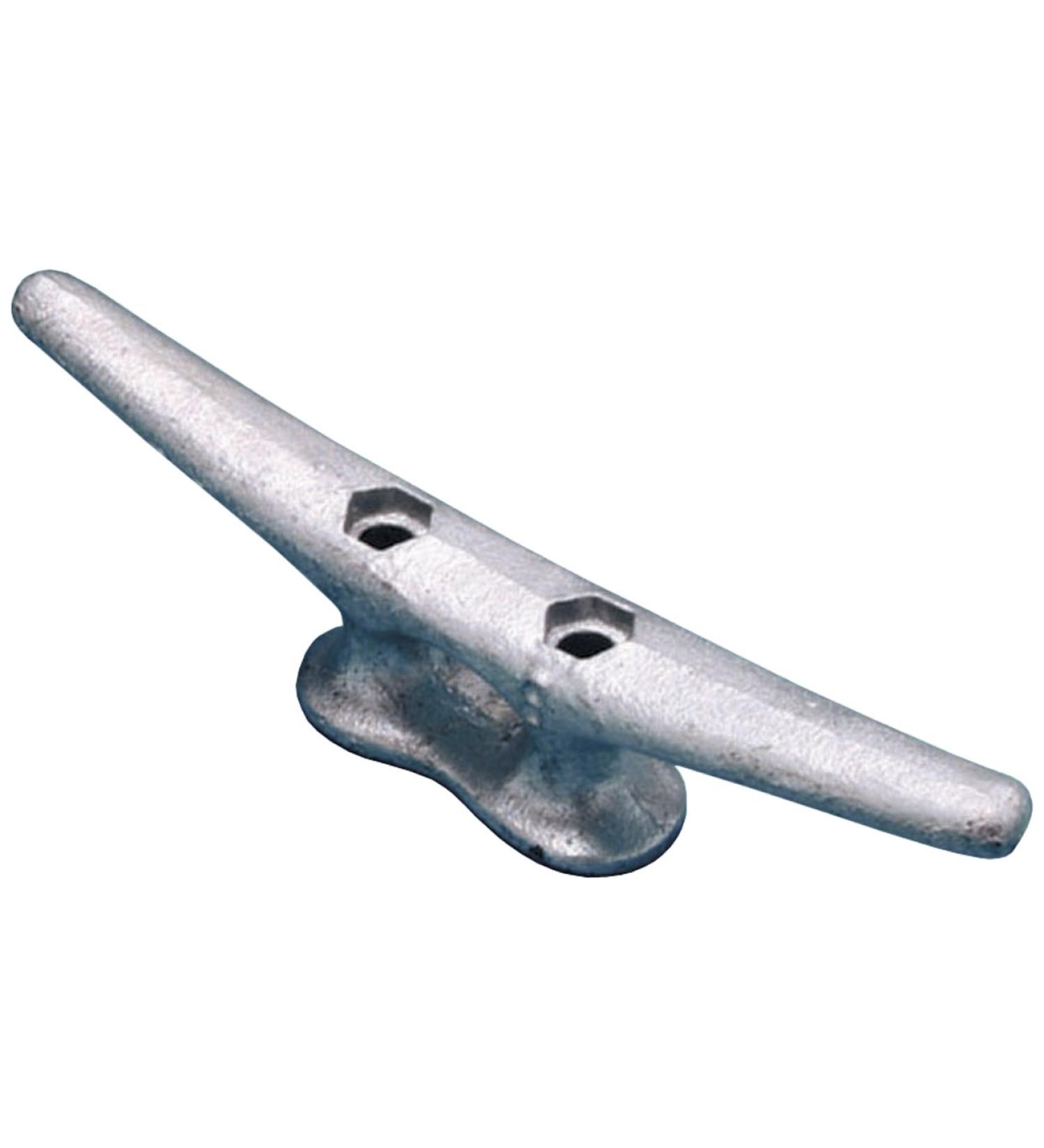 Dock Edge Dock Cleat,Galvanized 6"