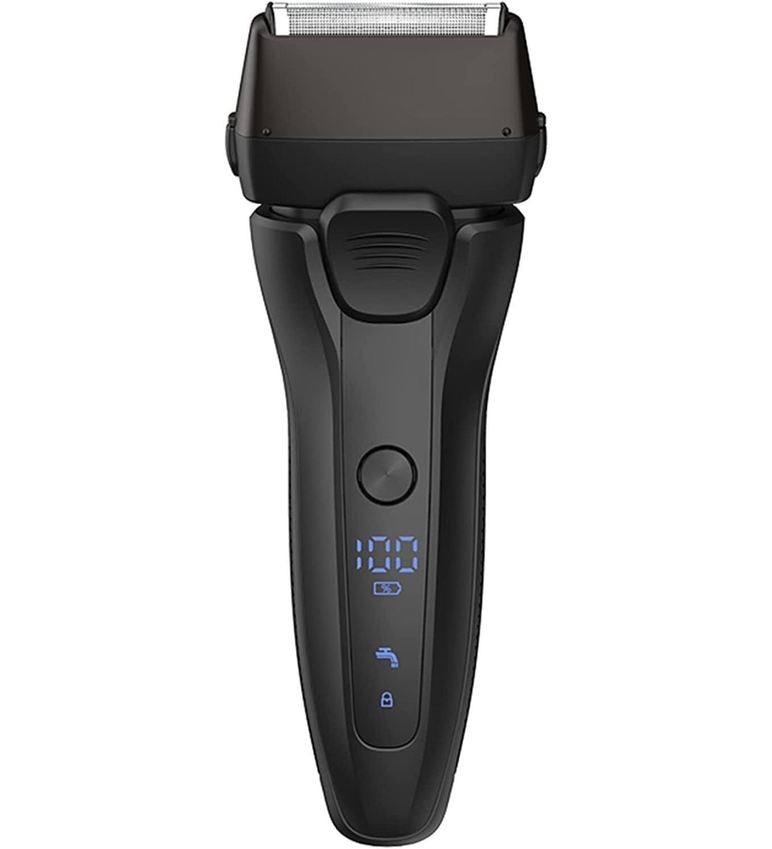 GeRRiT Men's Electric Foil Shaver - Rechargeable Wet & Dry Cordless Razor with Pop-up Trimmer & Precision Sideburn Shaver - International Shipping Available - Buy Online on SooperMarket.com
