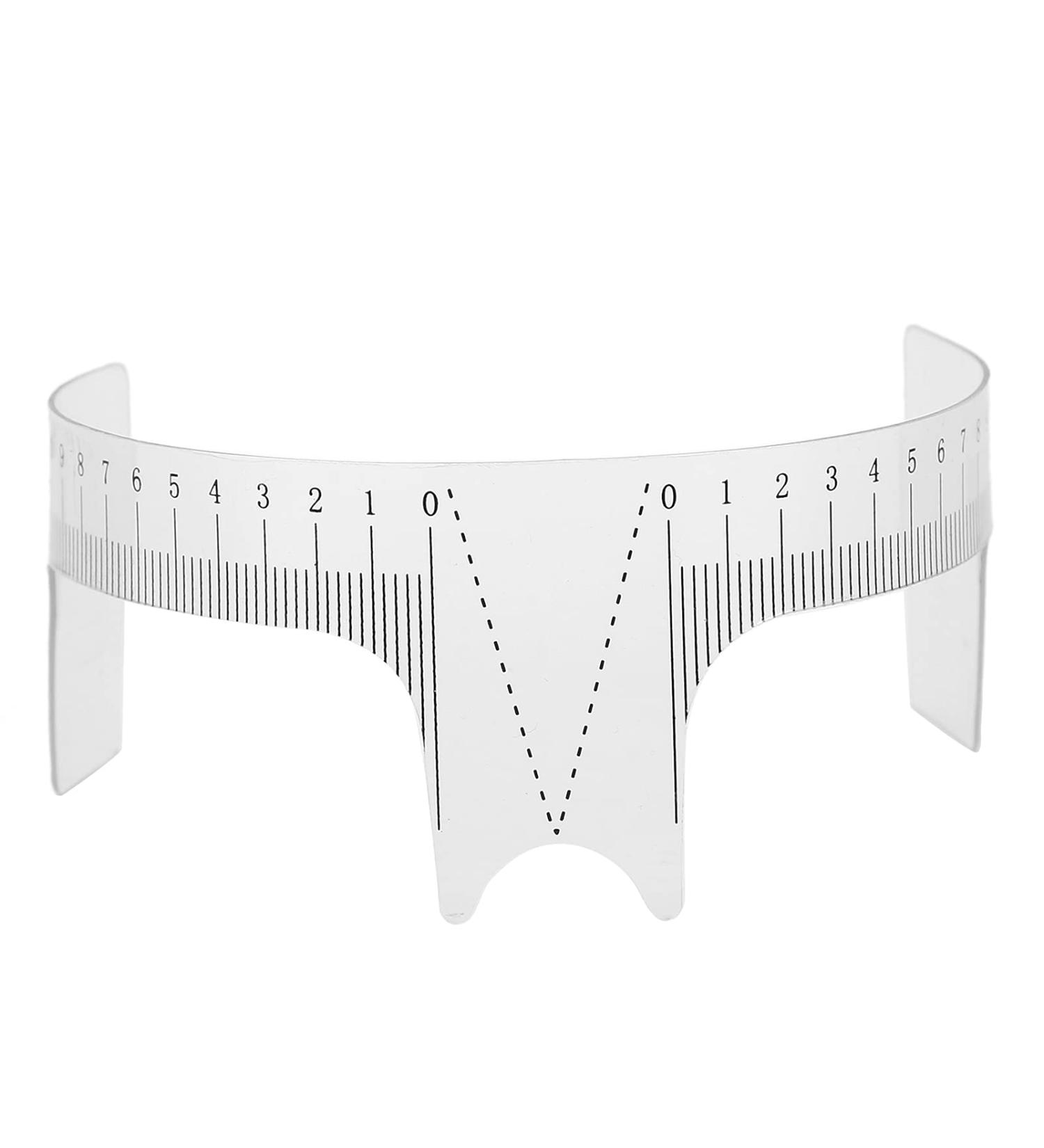 Professional Eyebrow Positioning Ruler | Brow Stencils & Shaper | Microblading & Brow Mapping Tool - Buy Online on SooperMarket.com