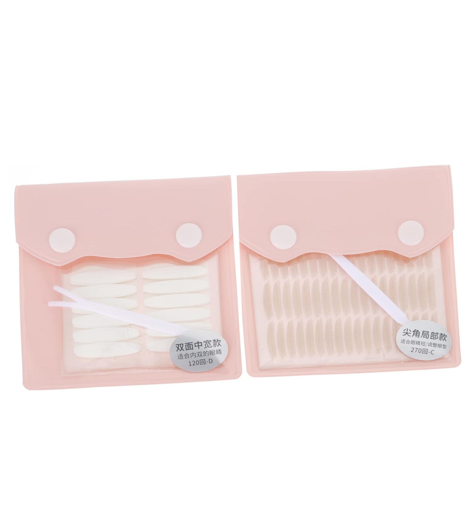 PLAFOPE 2 Lace Double Eyelid Sticker Eyelid Stickers Makeup Natural Woman Double Eyelid Sticker Eye Stickers 8x6.5cm As Shown 1 - Buy Online on SooperMarket.com