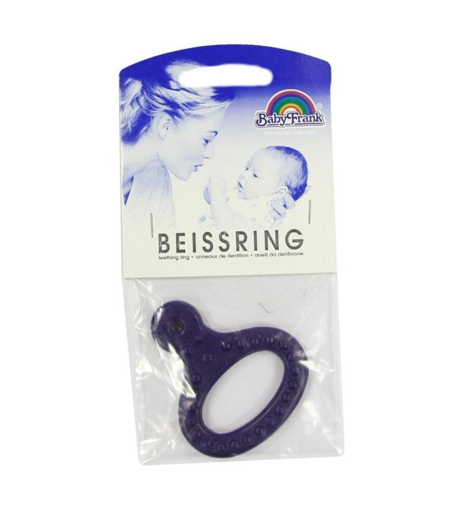 Bite ring with handle blue 1 st