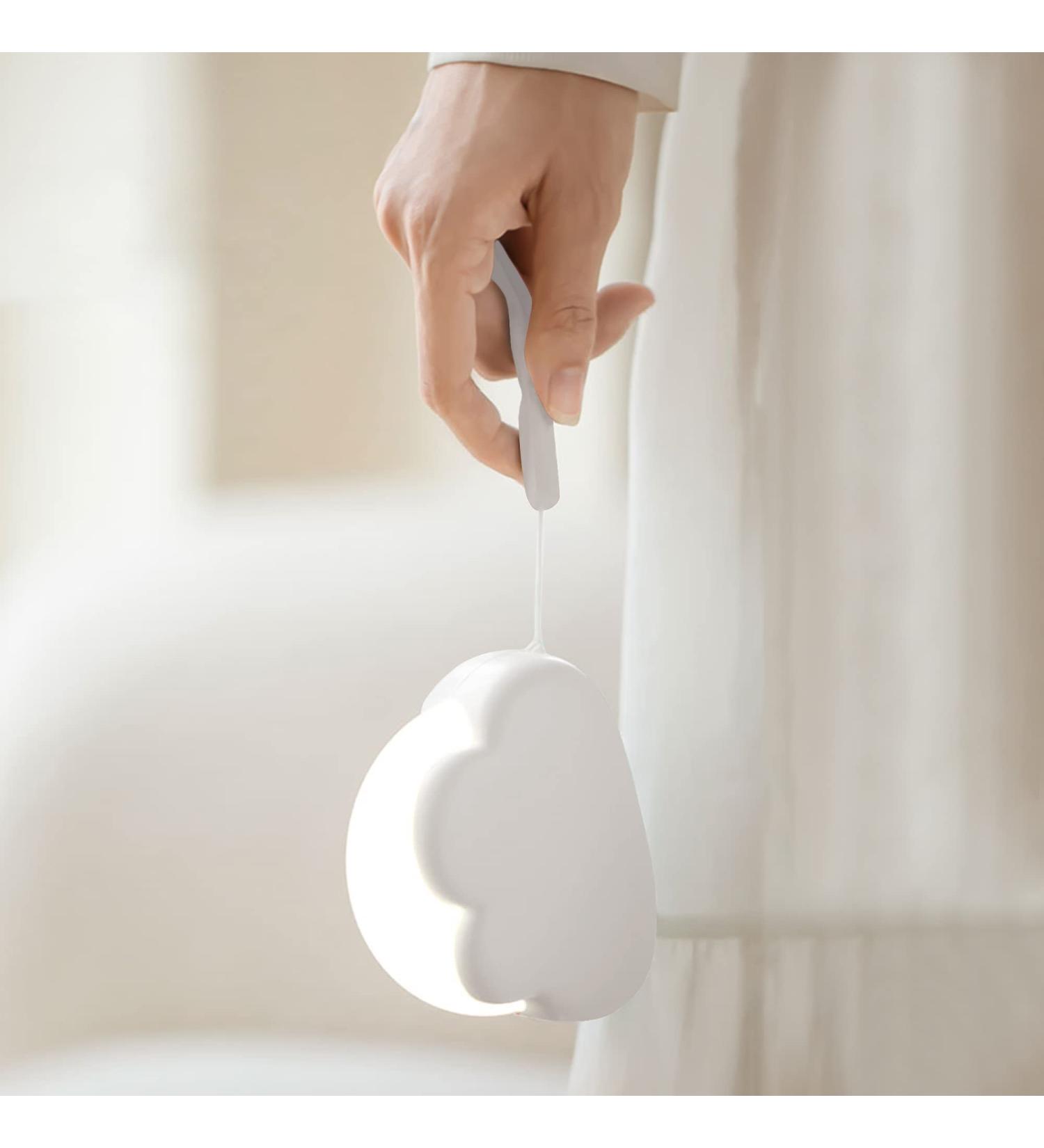 Annmore Cloud LED Night Light - Dimmable Baby Bedside Lamp for Kids | Perfect Newborn Gift in White - Buy Online on SooperMarket.com