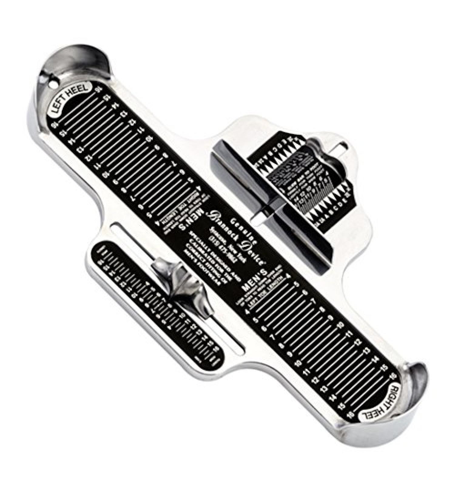 Mens (US) Genuine Brannock brand Device - international standard for foot-measuring/shoe-fitting