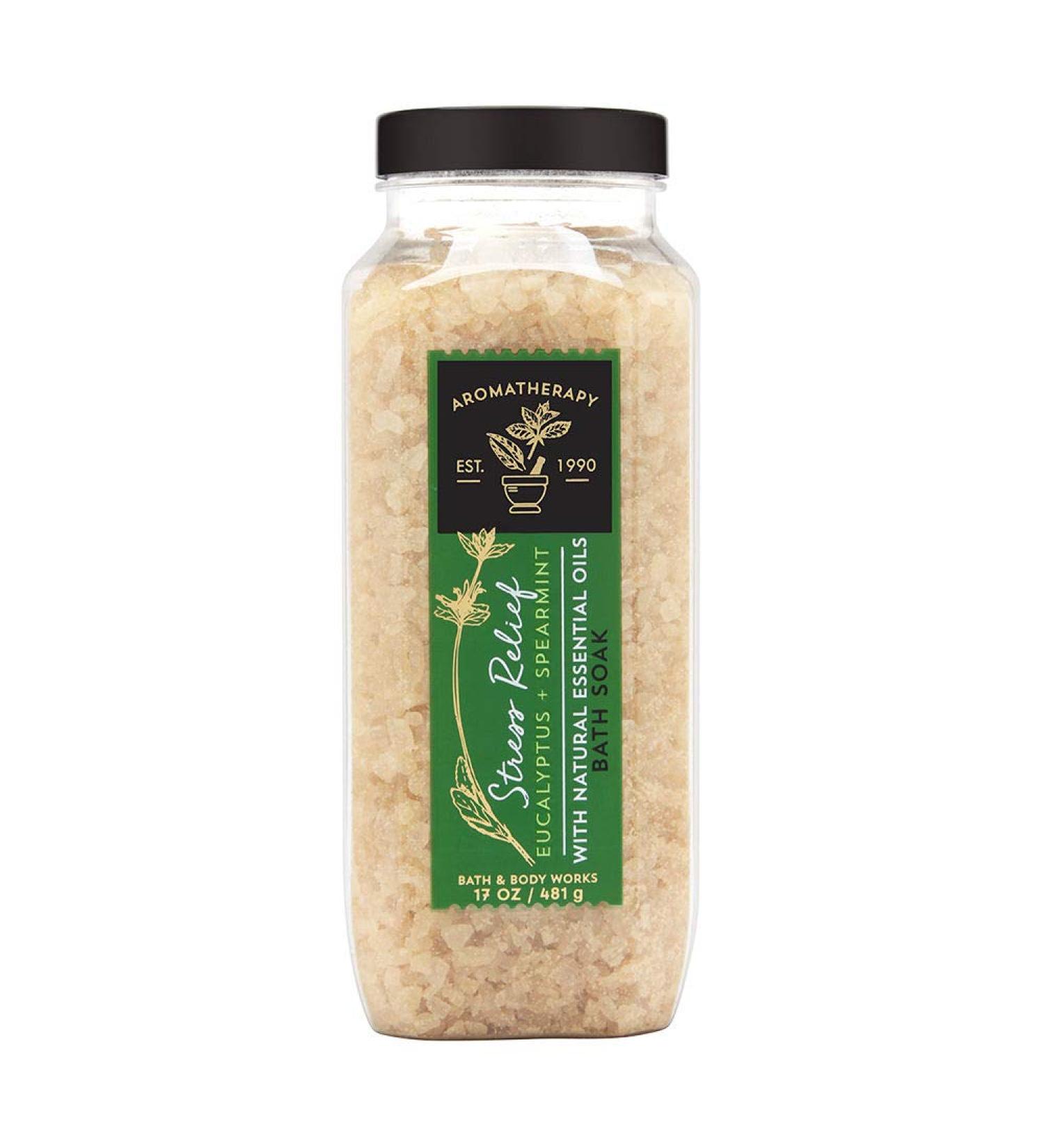 Bath & Body Works Bath & Body Works Aromatherapy Stress Relief Eucalyptus Spearmint 17.0 Oz Bath Soak  17.0 Oz