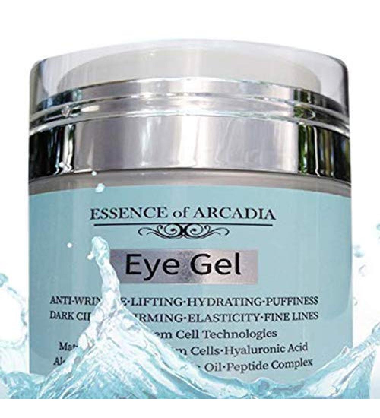 Anti-Aging Eye Gel for Dark Circles, Puffiness, Wrinkles & Skin Firming - Hyaluronic Acid & Aloe Vera - 1.7 fl. oz - Buy Online on SooperMarket.com