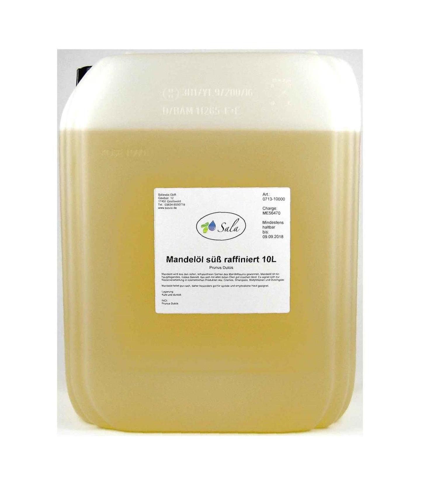 Sala almond oil refined (10 l canister)