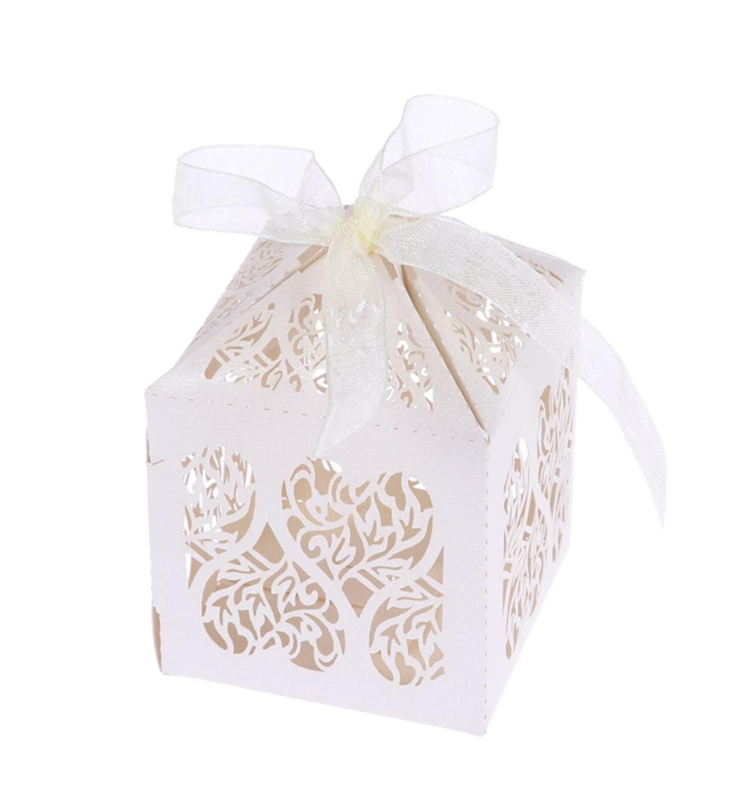 HOMSFOU 50pcs Boxes Birthday Candy Basket Gift Boxs Wedding Bonbonniere Present Boxes for Gifts Coat Boxes for Gifts Candys Gift Bixes Gift Boxes Favor Boxes Baby Shower Box Fold - Buy Online on SooperMarket.com