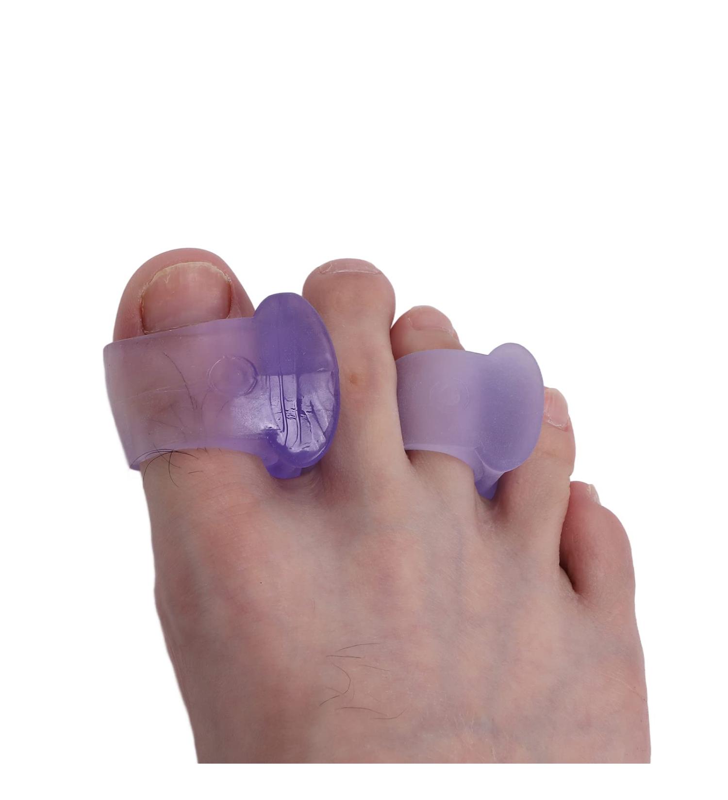 Toe Separator 4-Pack - Gel Toe Spreader & Spacer for Hammer Toe Relief Big Toe Alignment & Comfort - Buy Online on SooperMarket.com