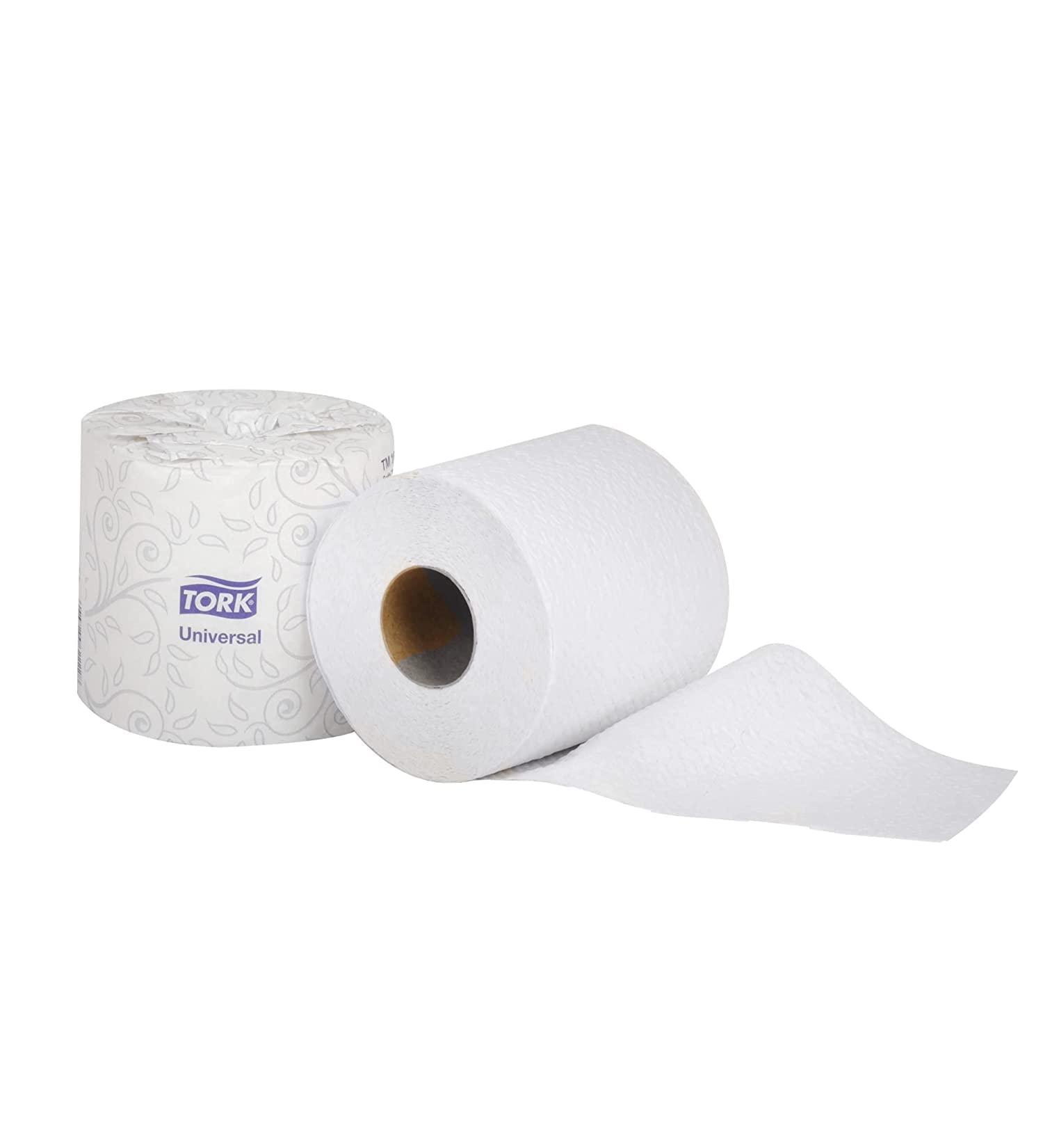 Tork Universal TM1602 Bath Tissue Roll 2-Ply 4" Width x 3.75" Length White (Case of 48 Rolls 420 per roll 20 160 Sheets) - Buy Online on SooperMarket.com